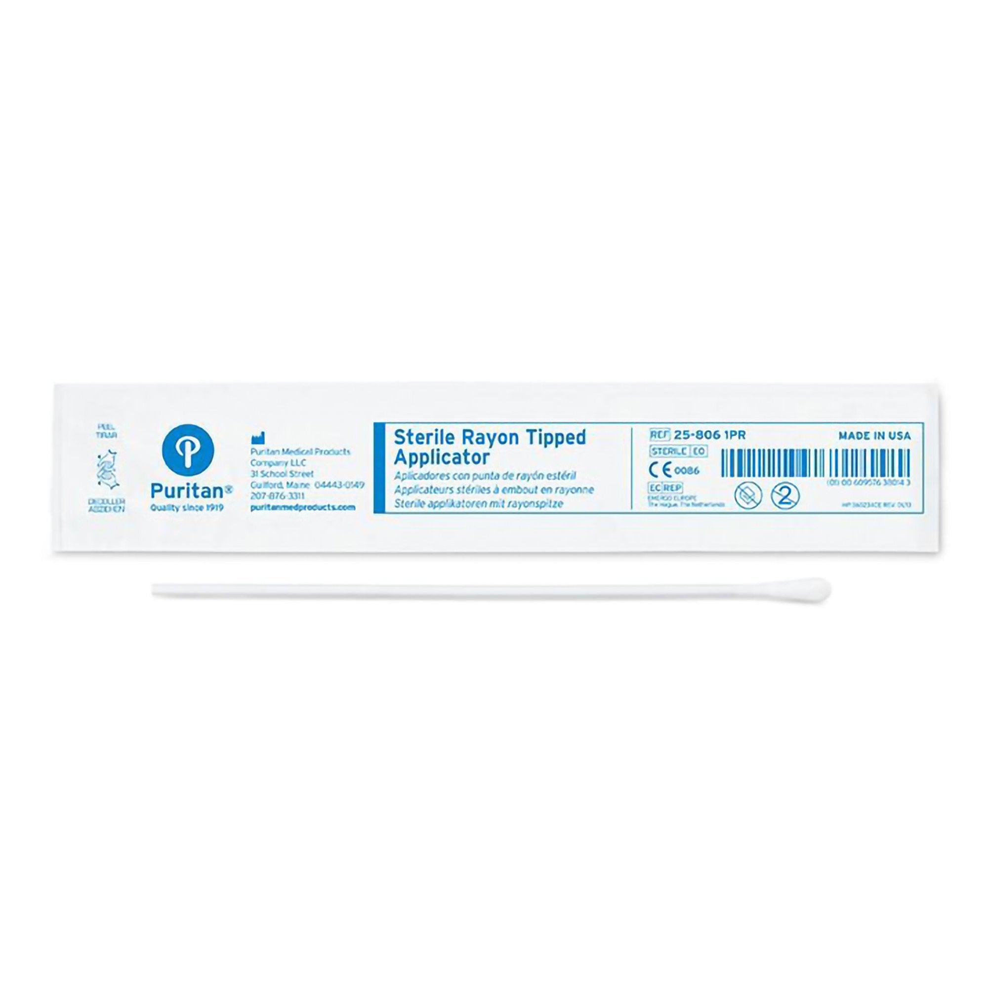 Puritan® Specimen Collection Swab 6 Inch Length Sterile - 25-806 2PR