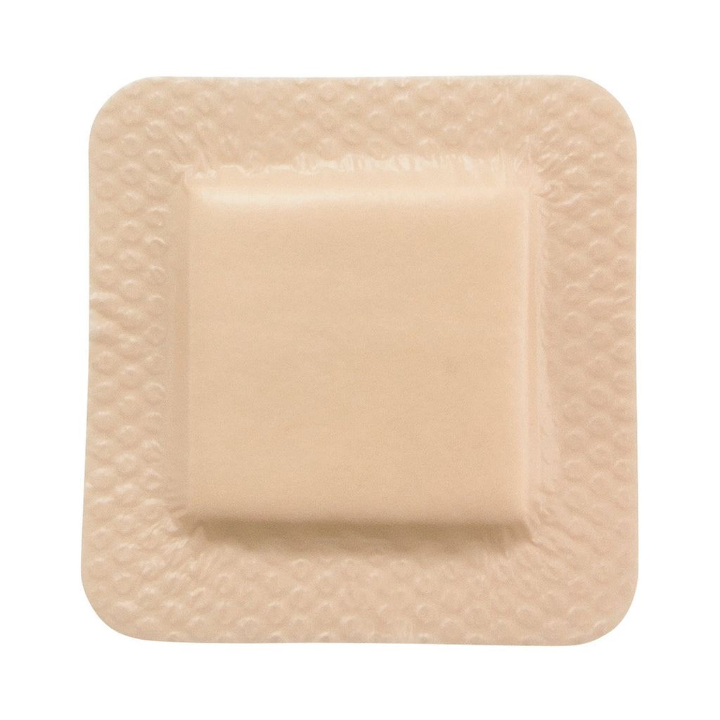 McKesson Lite Hydrocellular Foam Dressings w/ Border & Silicone Adhesive, 4 x 4" 4873