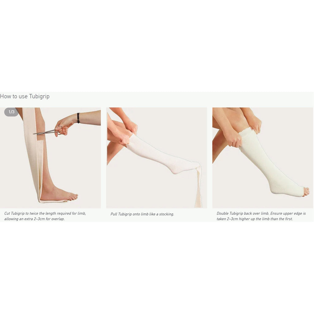 Tubigrip® Pull On Elastic Tubular Support Bandage, 10 Meter, Size D 1437