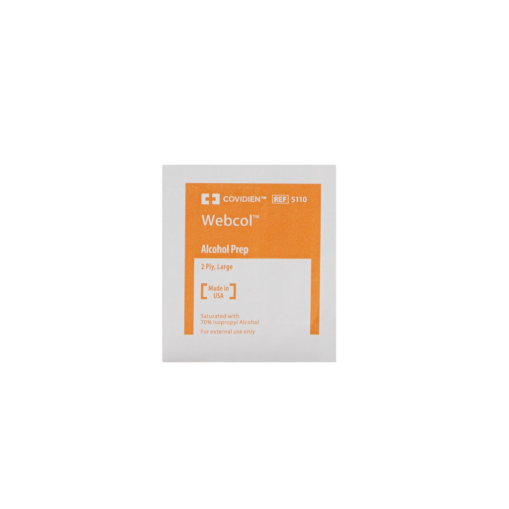 Substitute for Webcol™ Alcohol Prep Pad 5110