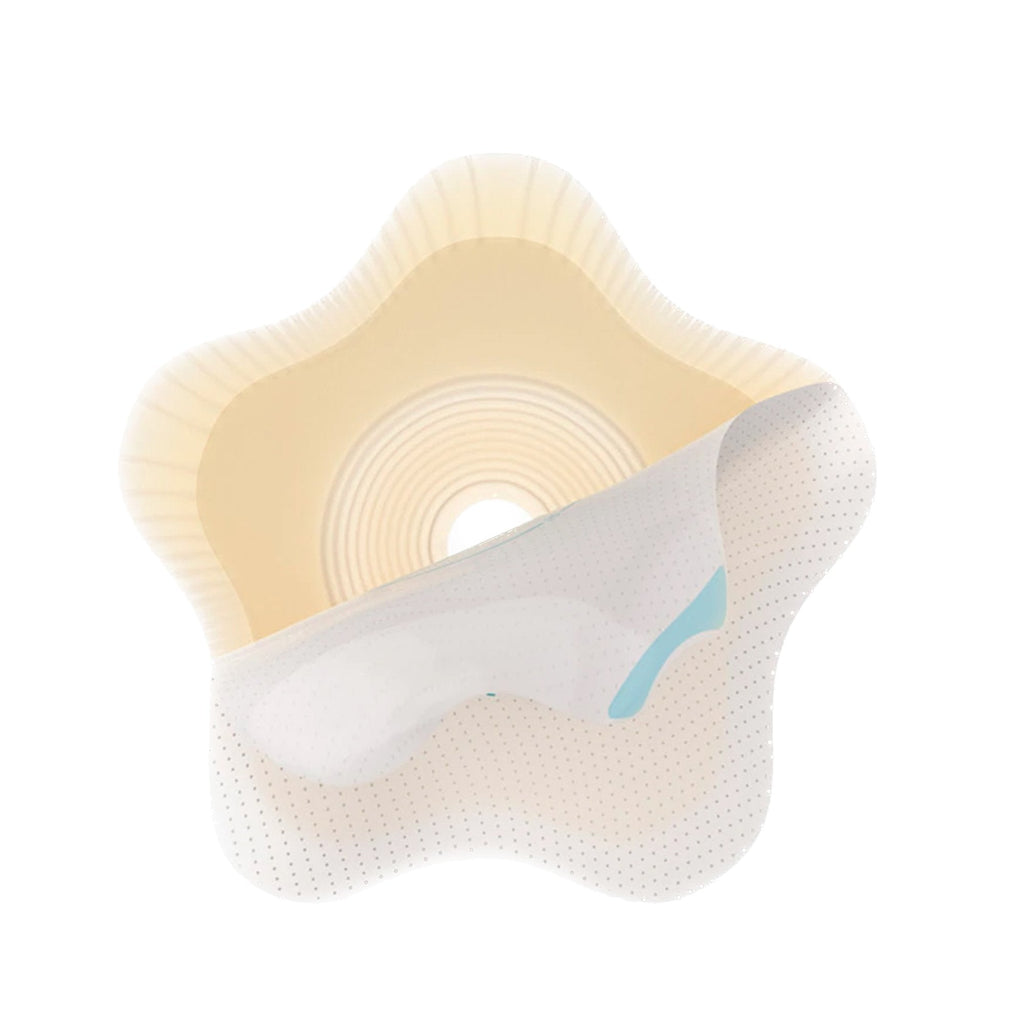 SenSura® Mio Convex Flip Ostomy Barrier, 30 mm Stoma Opening, Red Match 18512