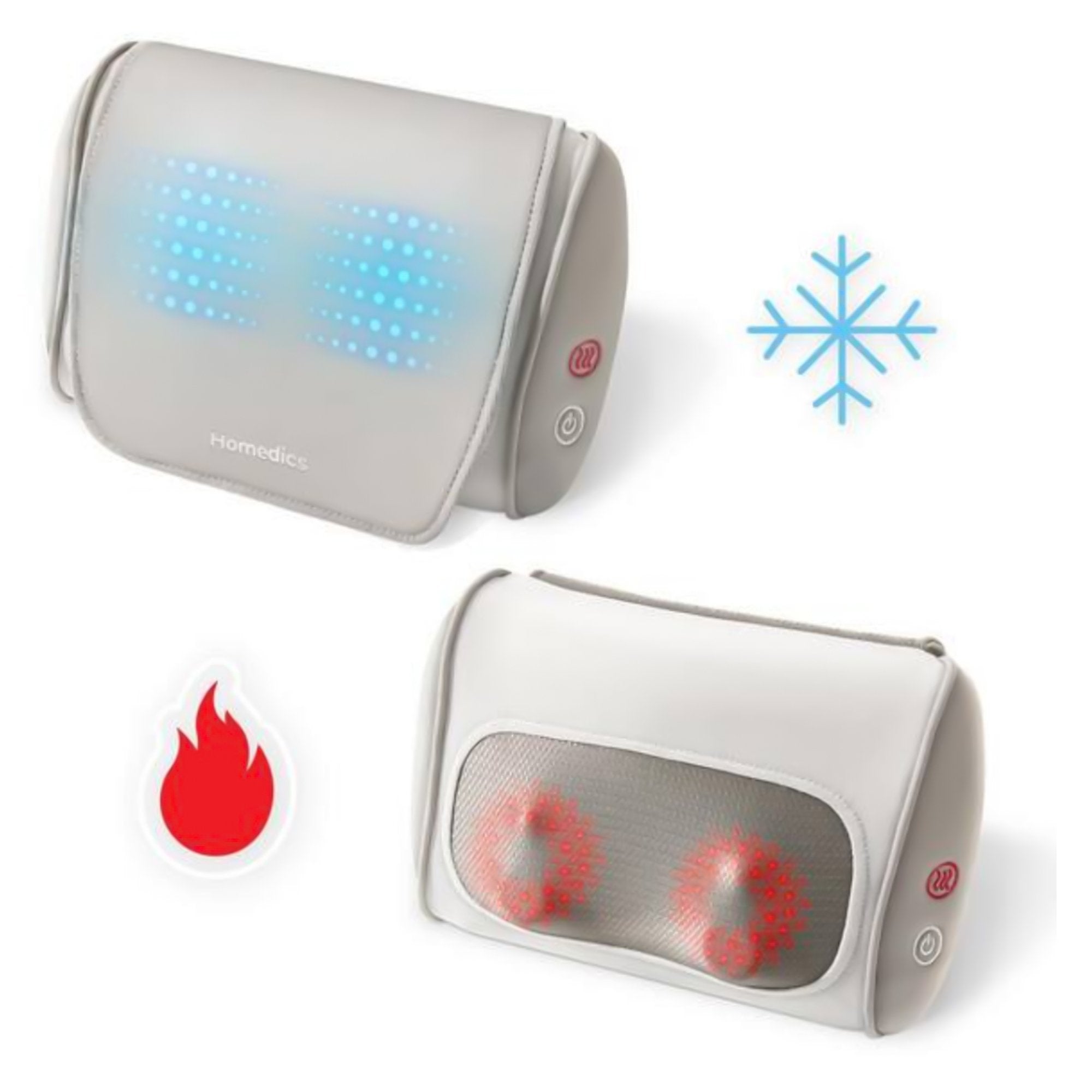 Massage Pillow with Hot & Cold HoMedics® Shiatsu 3.94 X 8.66 X 12.99 Inch SP-97HJ