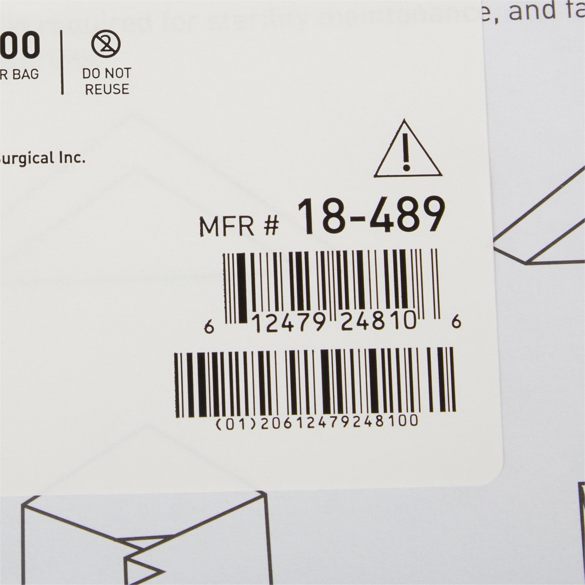 McKesson Single Layer Sterilization Wrap, 30 x 30 Inch 18-489
