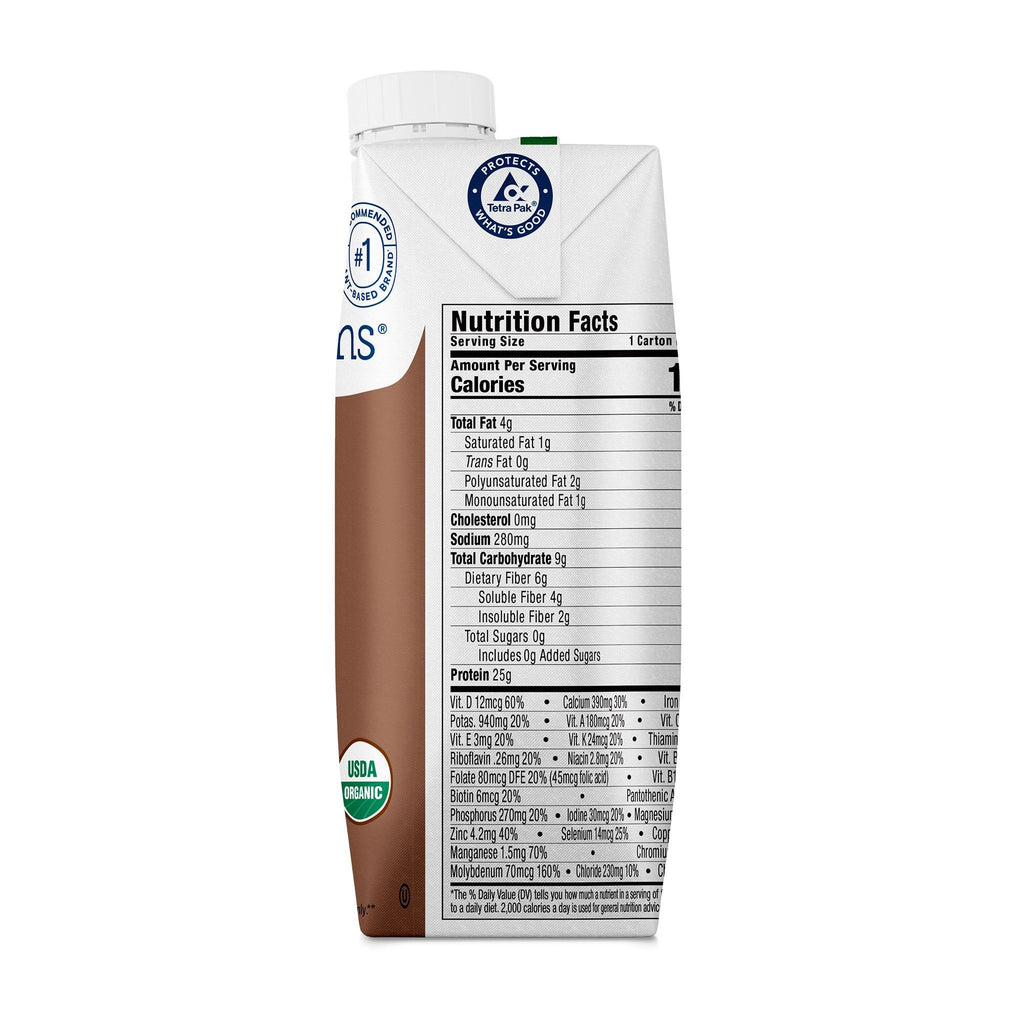 Kate Farms Oral Supplement High Protein Chocolate Flavor Liquid 11 oz. 811112031482