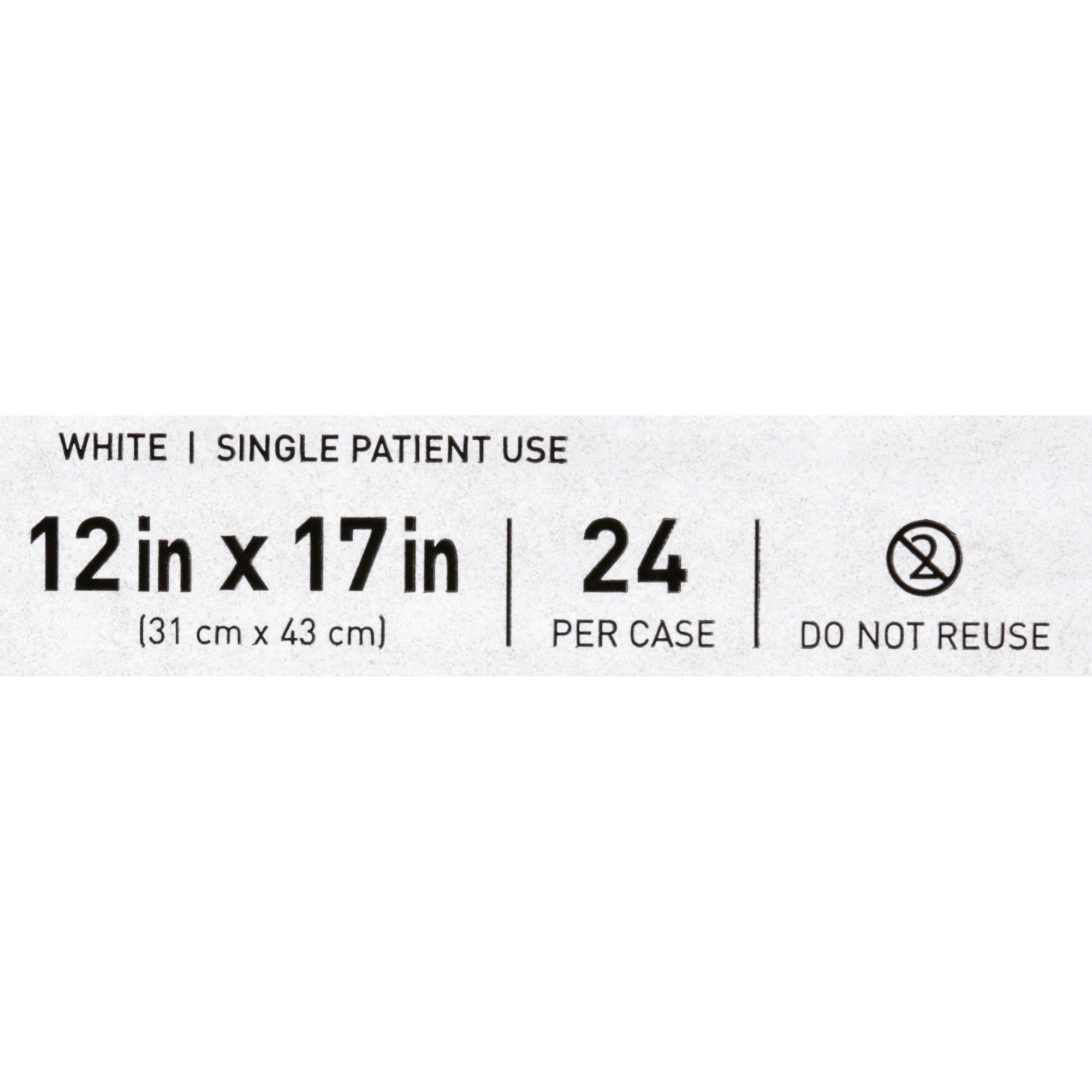 McKesson Disposable Bed Pillow, Medium Loft 41-1217-M