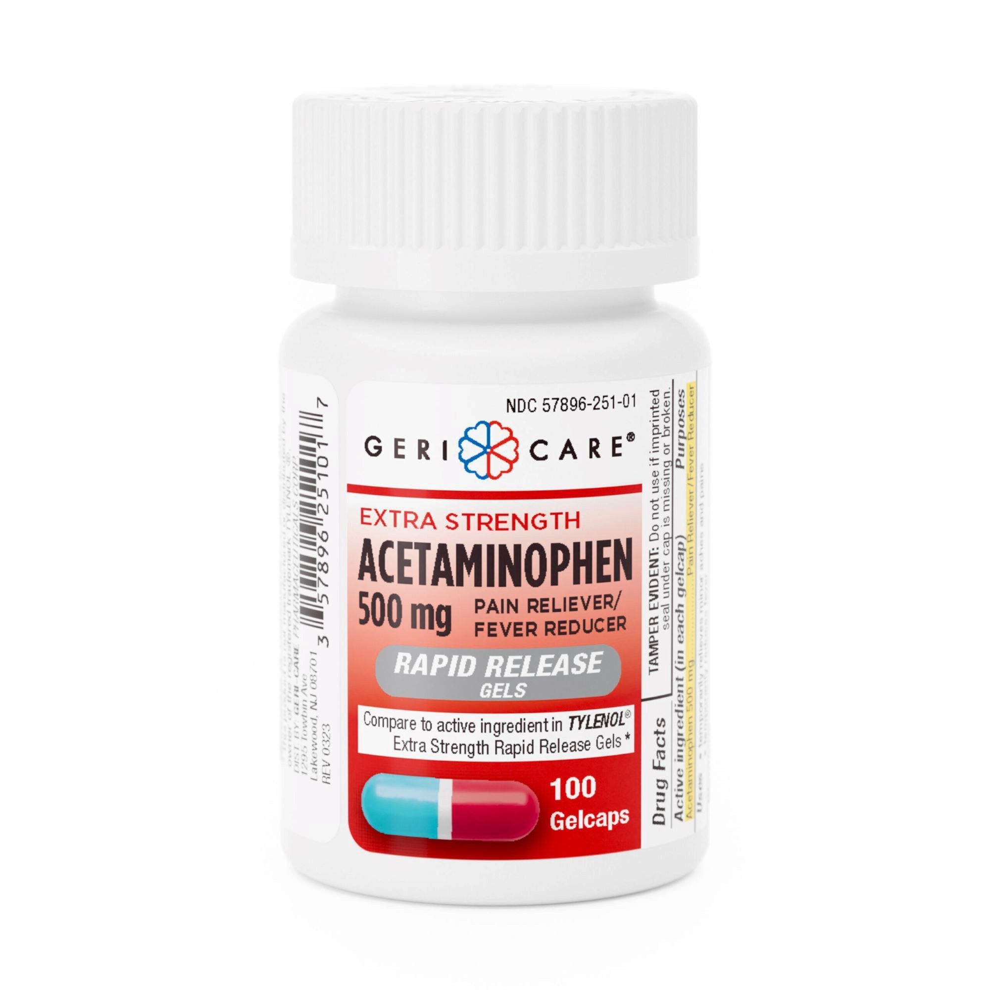 Geri-Care® Acetaminophen Pain Relief 251-01-GCP