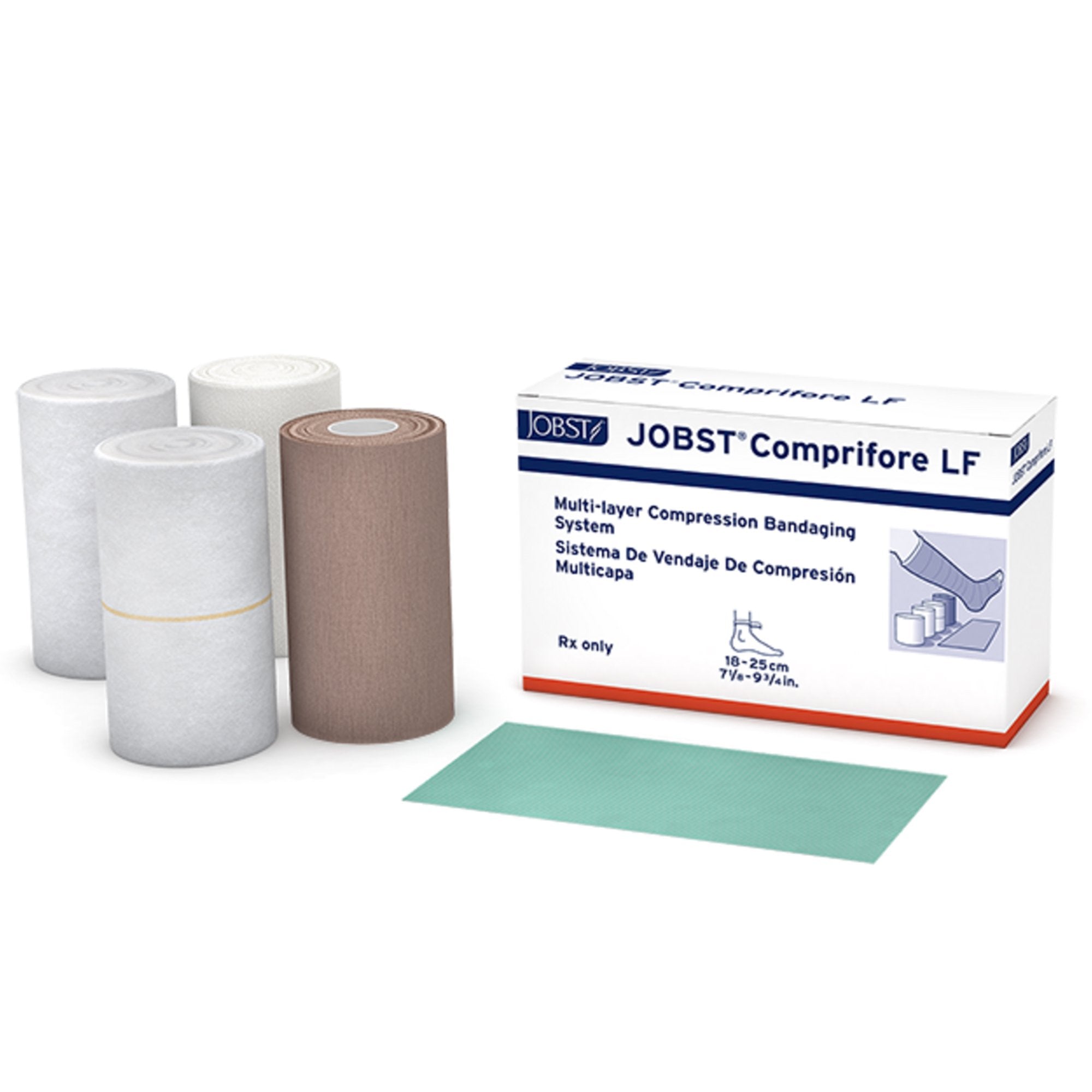 Jobst® Comprifore® LF No Closure 4 Layer Compression Bandage System, 7 – 10 Inch 7266101