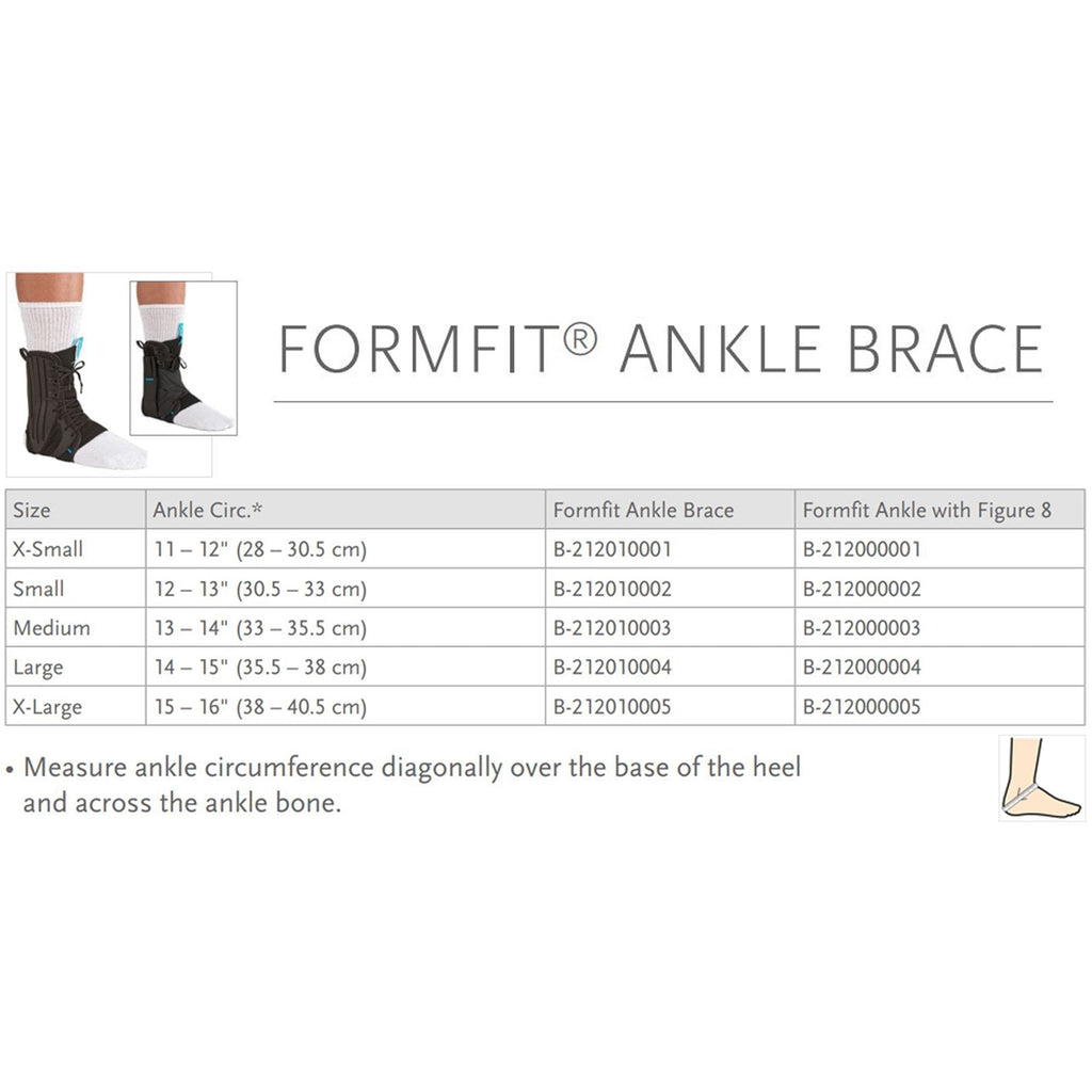 Ossur® FormFit® Low Profile / Stirrup Ankle Brace with Figure 8, Small B-212000002