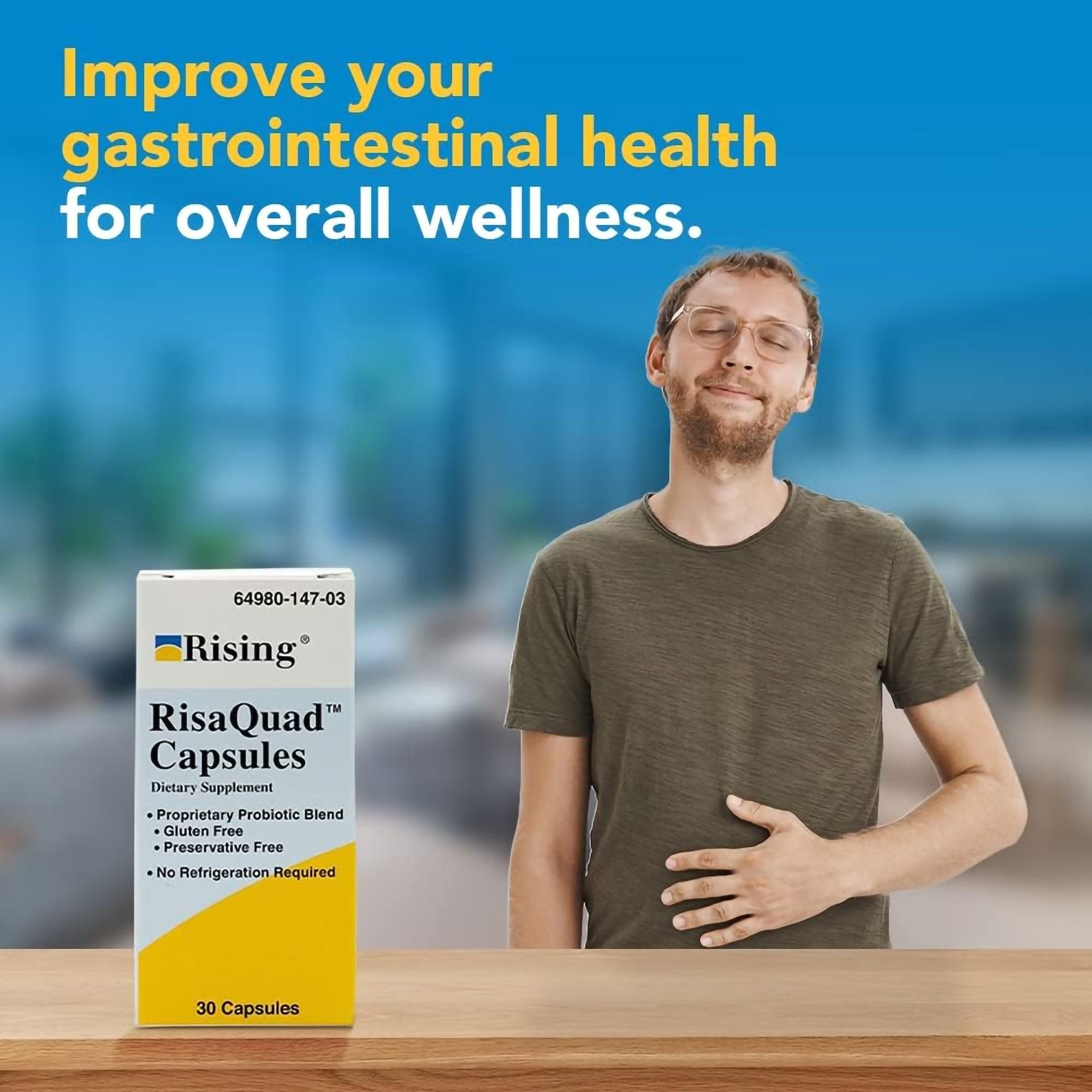 RisaQuad™ Probiotic Dietary Supplement 64980014703