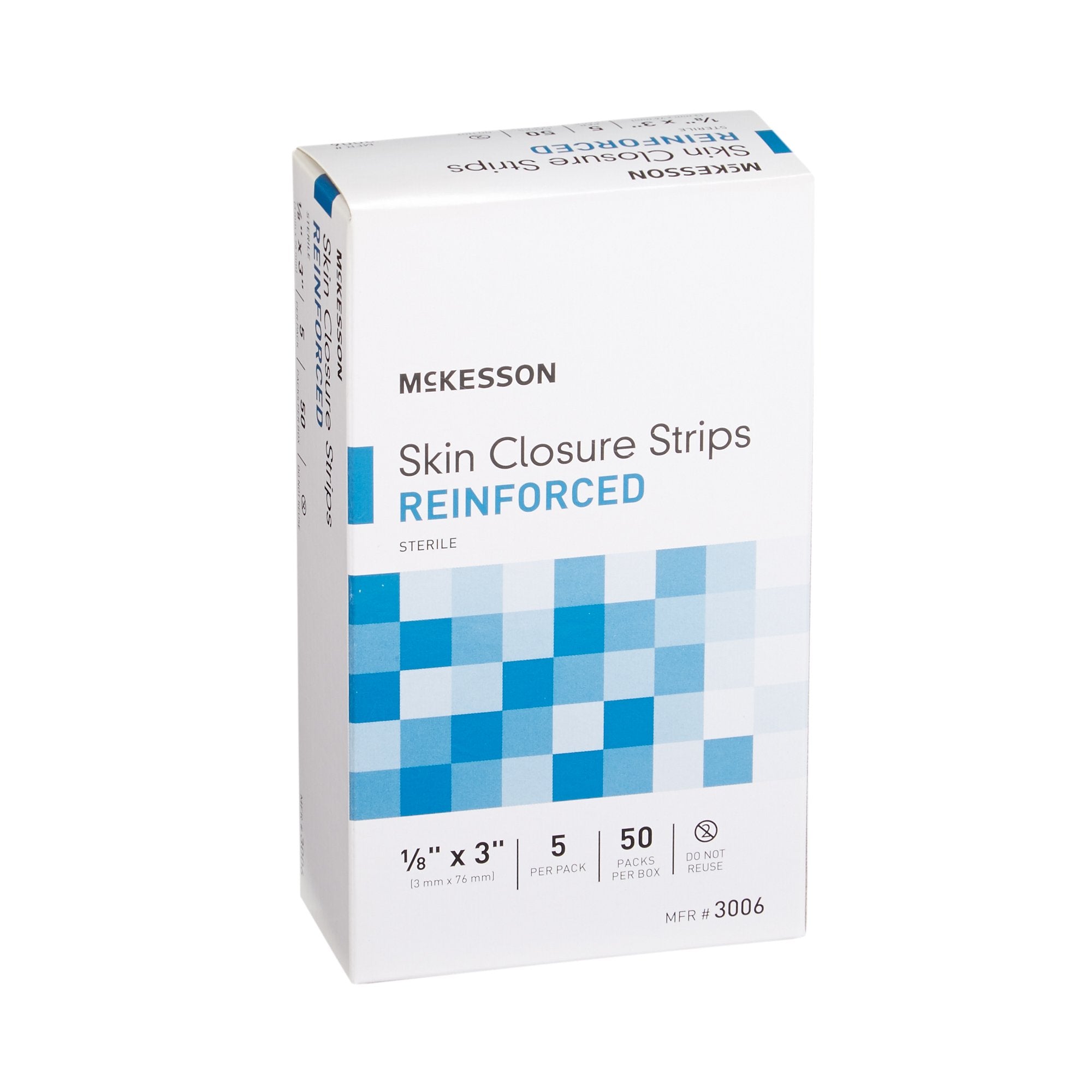 McKesson Skin Closure Strip, 1/8 X 3 Inches 3006