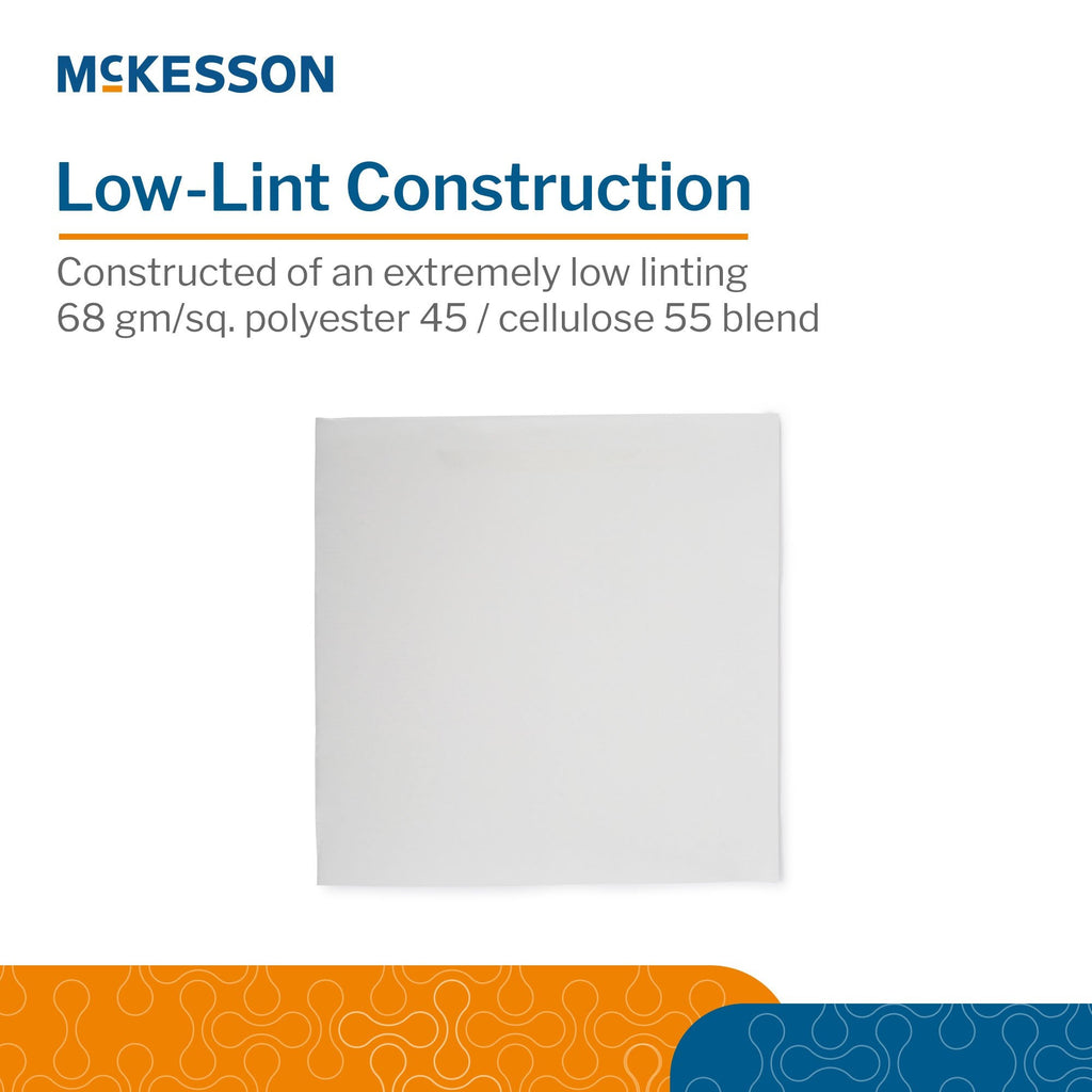 McKesson Cleanroom Wipes, 12 x 12 Inch MSWIP1212-20