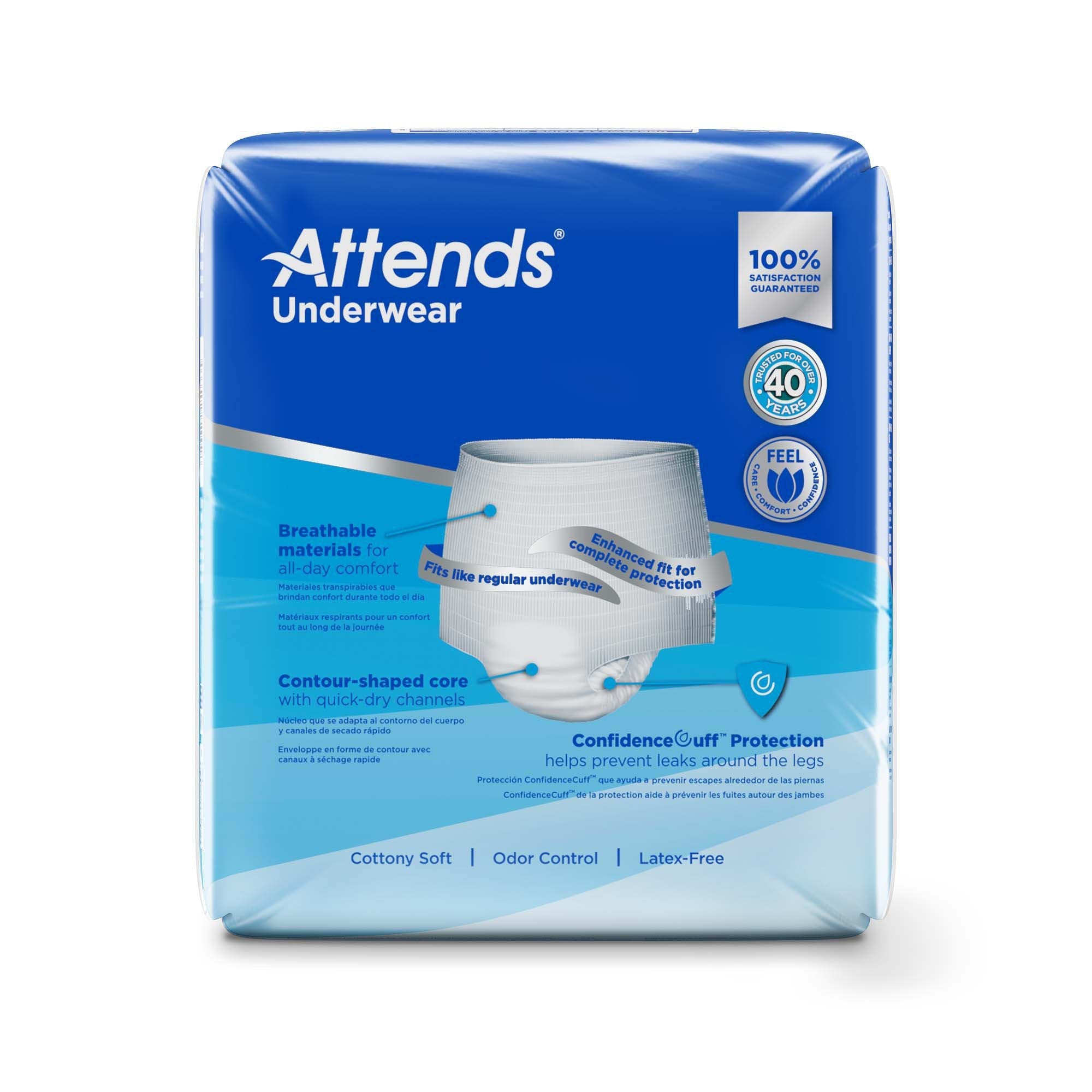 Attends® Advanced Underwear, X-Large APP0740
