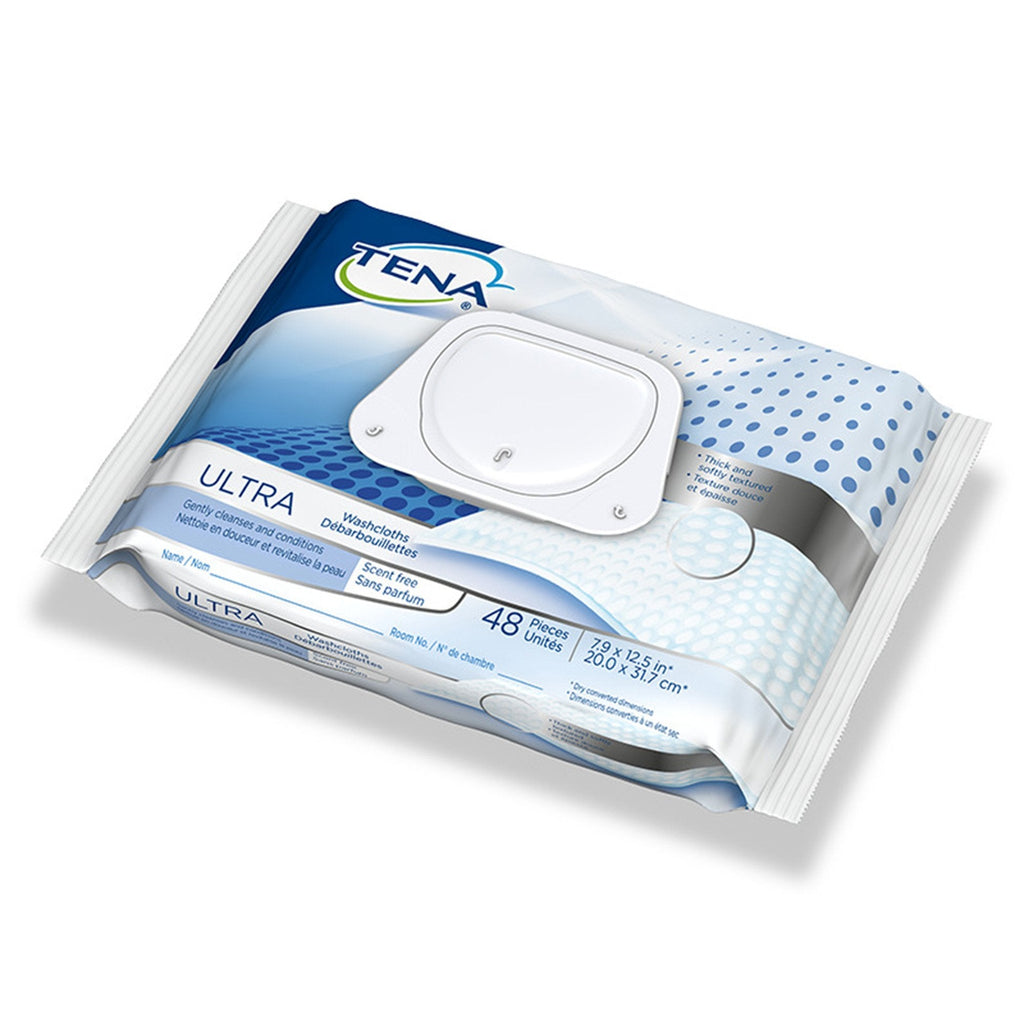 Tena Ultra Unscented Washcloths 65722