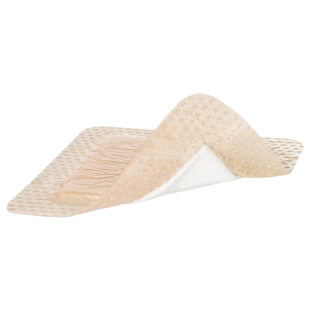 ComfortFoam™ Border Self-Adherent Soft Silicone Foam Dressing, 5 x 5 Centimeter 43220