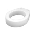Raised Toilet Seat Carex® 3-1/2 Inch Height Elongated 300 lbs. Weight Capacity - FGB30700 0000