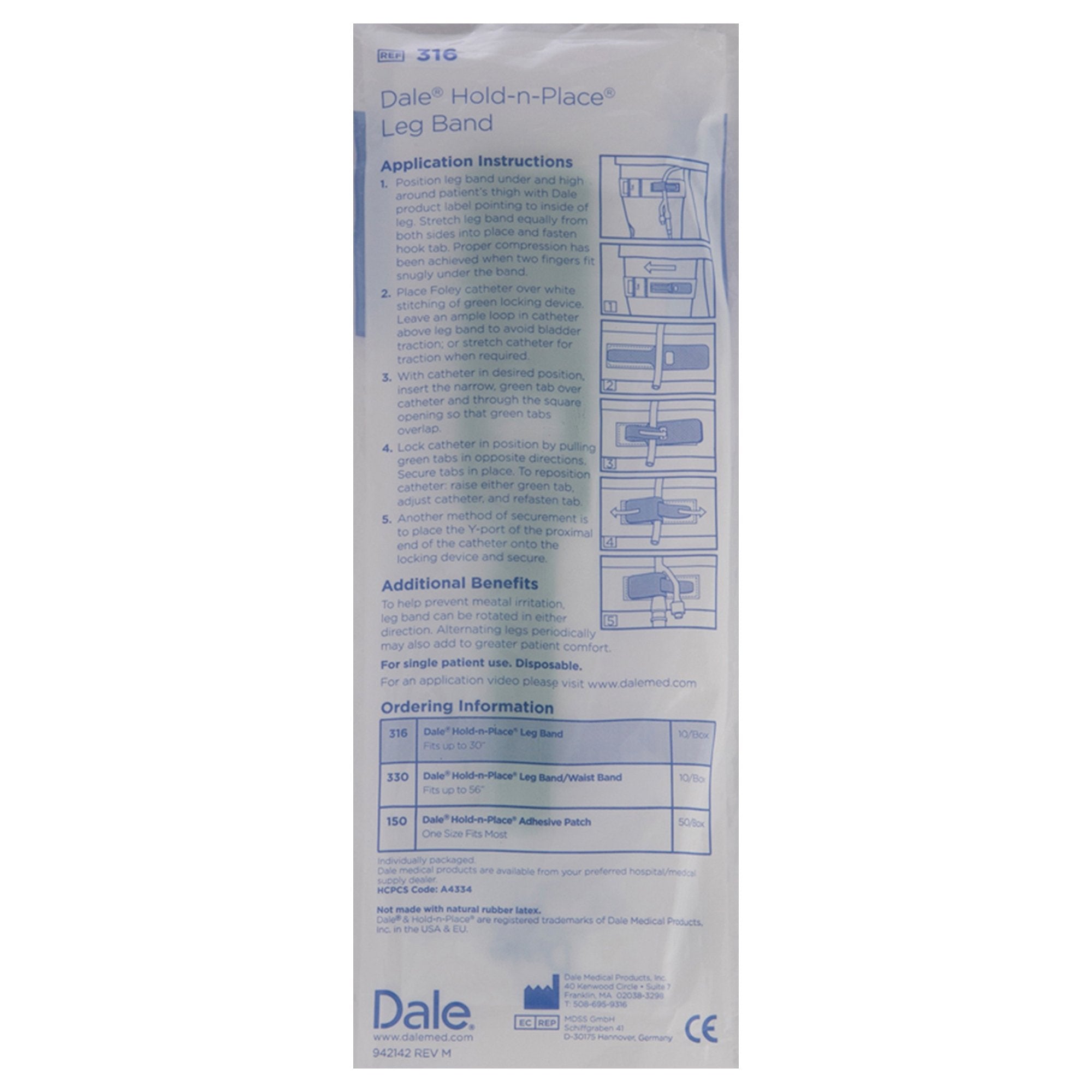 Dale® Leg Strap, Up to 30 Inches 316