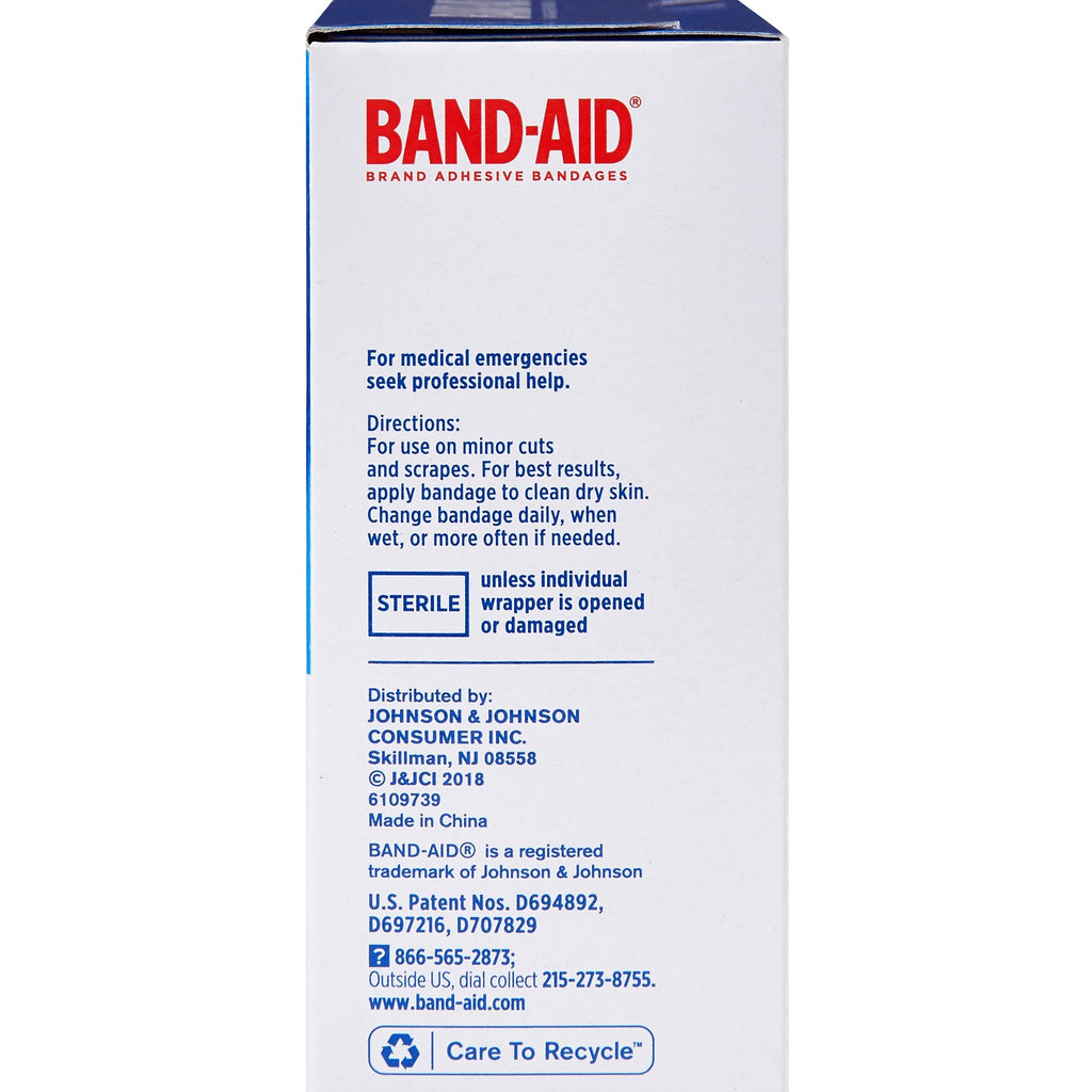 Band-Aid® Flexible Fabric Tan Adhesive Strip, 1 x 3 Inch 100444400