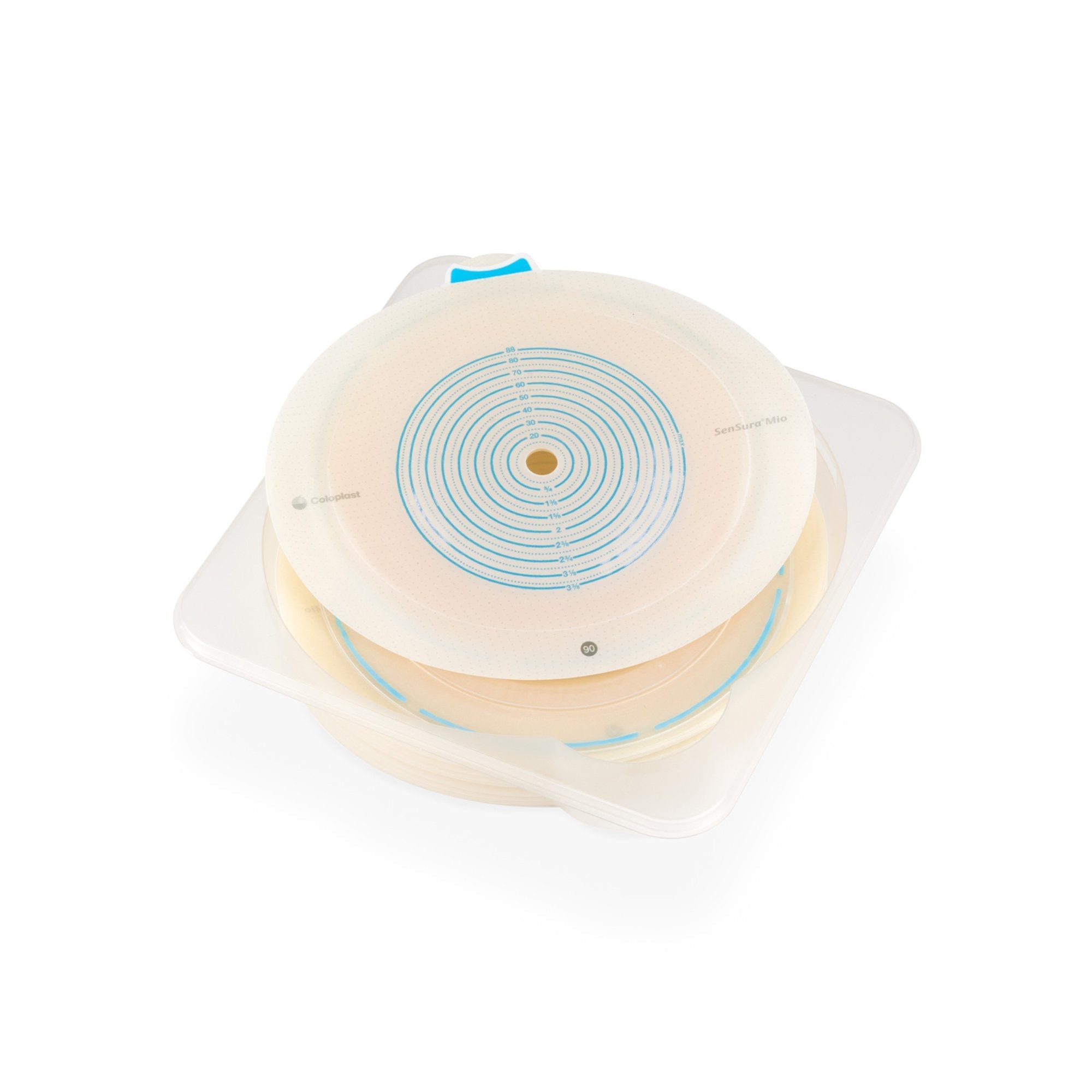 Ostomy Barrier SenSura® Mio Flex Trim to Fit, Standard Wear Elastic Adhesive 3/8 to 3-1/2 Inch 18390