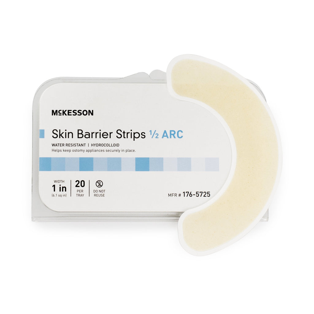 McKesson Skin Barrier ½ Arc Strip 176-5725