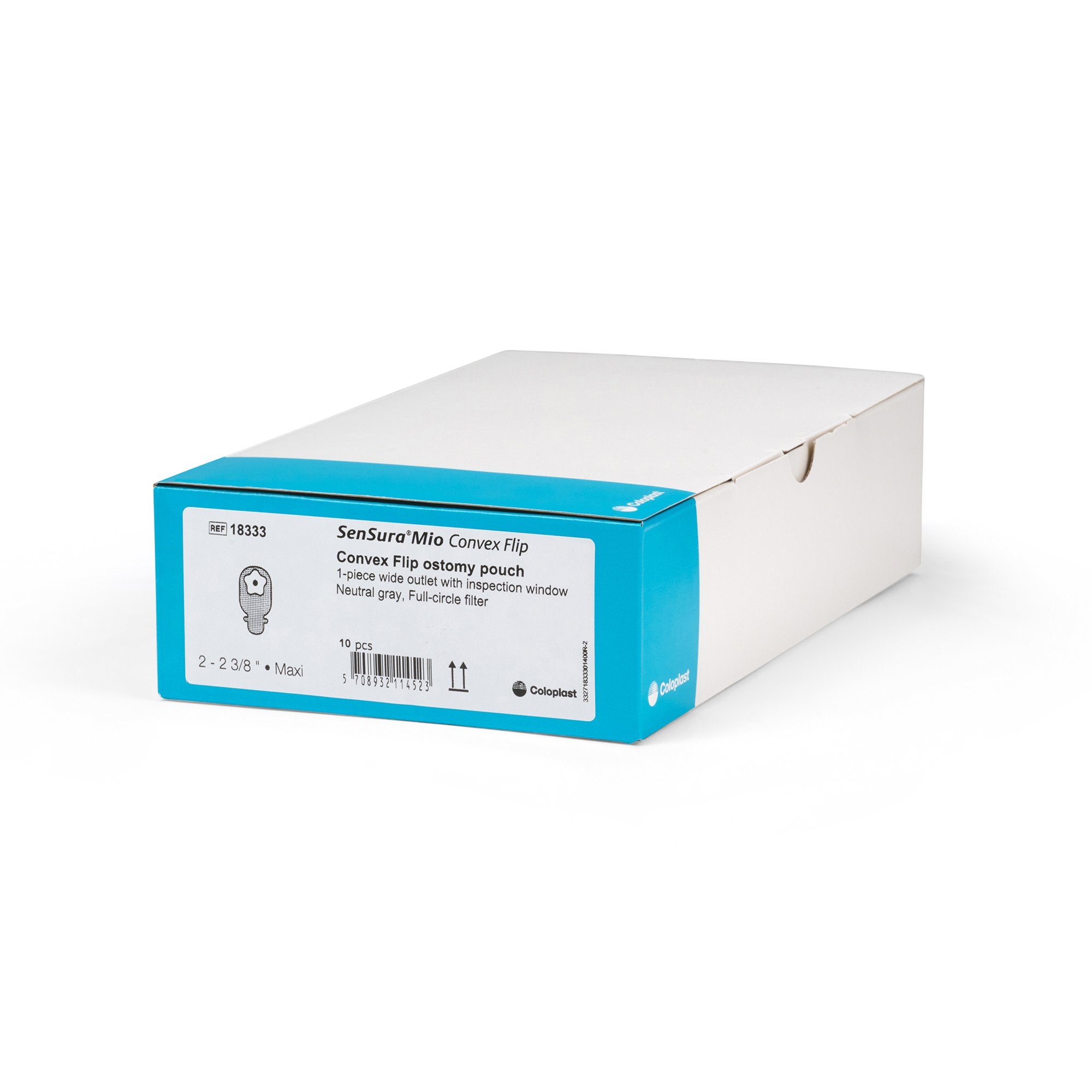 SenSura Mio Convex 1-Piece Ostomy Pouch System, 50mm Stoma 18333