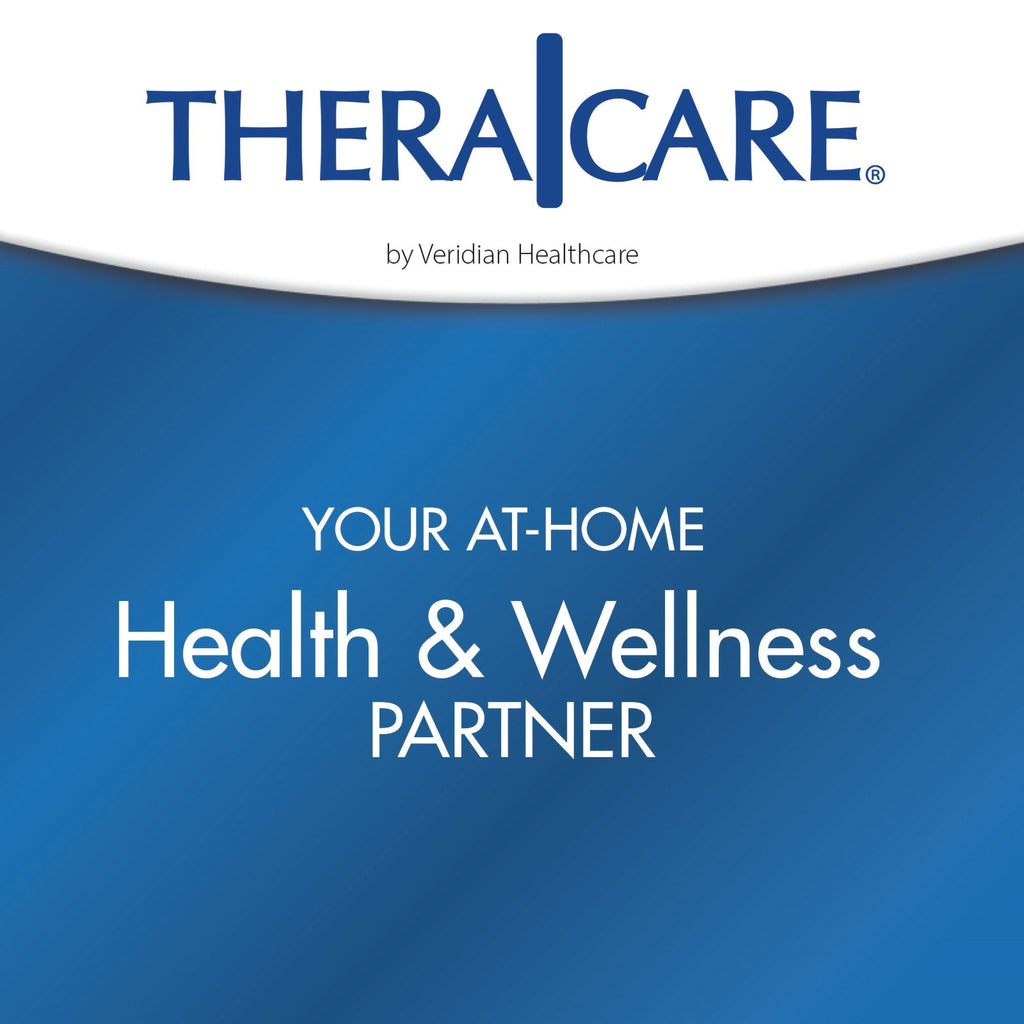 Theracare Bathtub Mat, Antifungal, Blue, 15 x 27 Inch 19-110