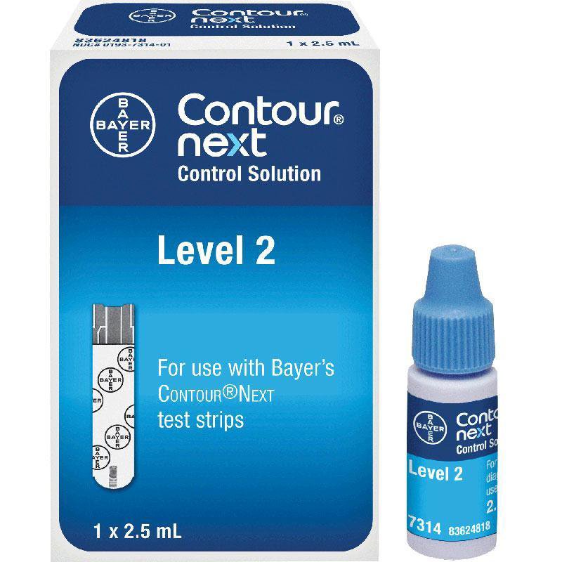 Contour® Next Blood Glucose Control Solution for use with Blood Glucose Meter 7314