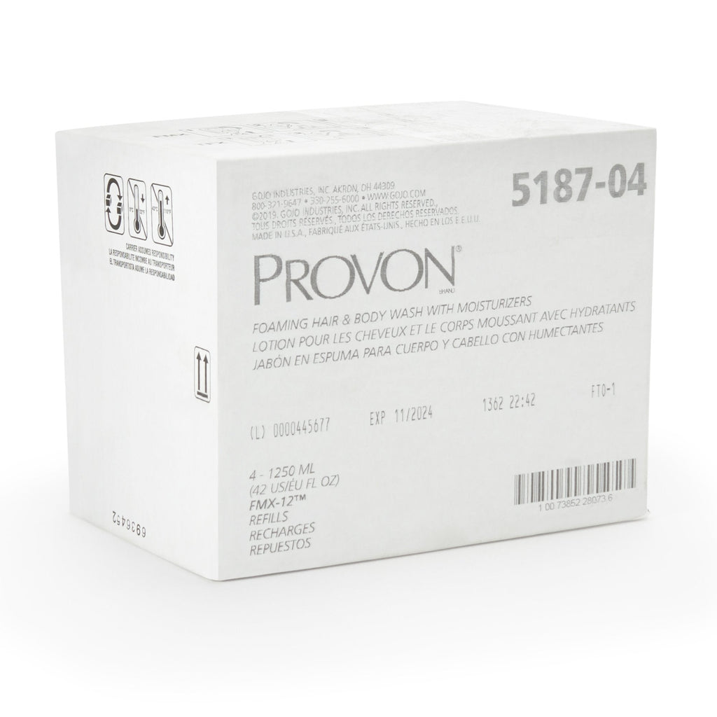 Provon® Foaming Hair and Body Wash with Moisturizers, 1,250 mL Dispenser Refill 5187-04