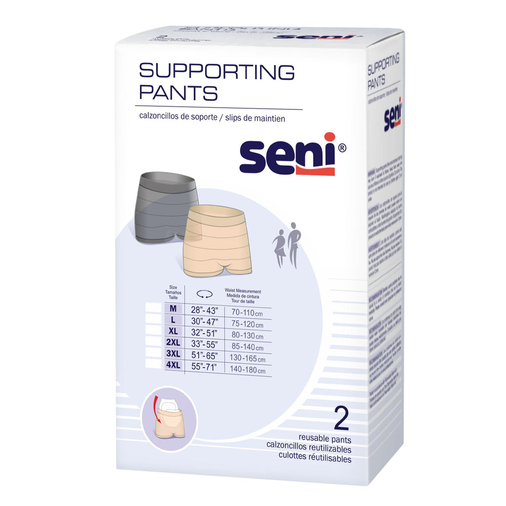 Seni® Pull On Boxer Style Knit Pant, X-Large, Unisex S-XL02-US1