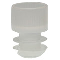 McKesson Tube Closure Polyethylene Flanged Plug Cap Natural 16 mm For Use with 16 mm Blood Drawing Tubes, Glass Test Tubes, Plastic Culture Tubes NonSterile 177-116152C