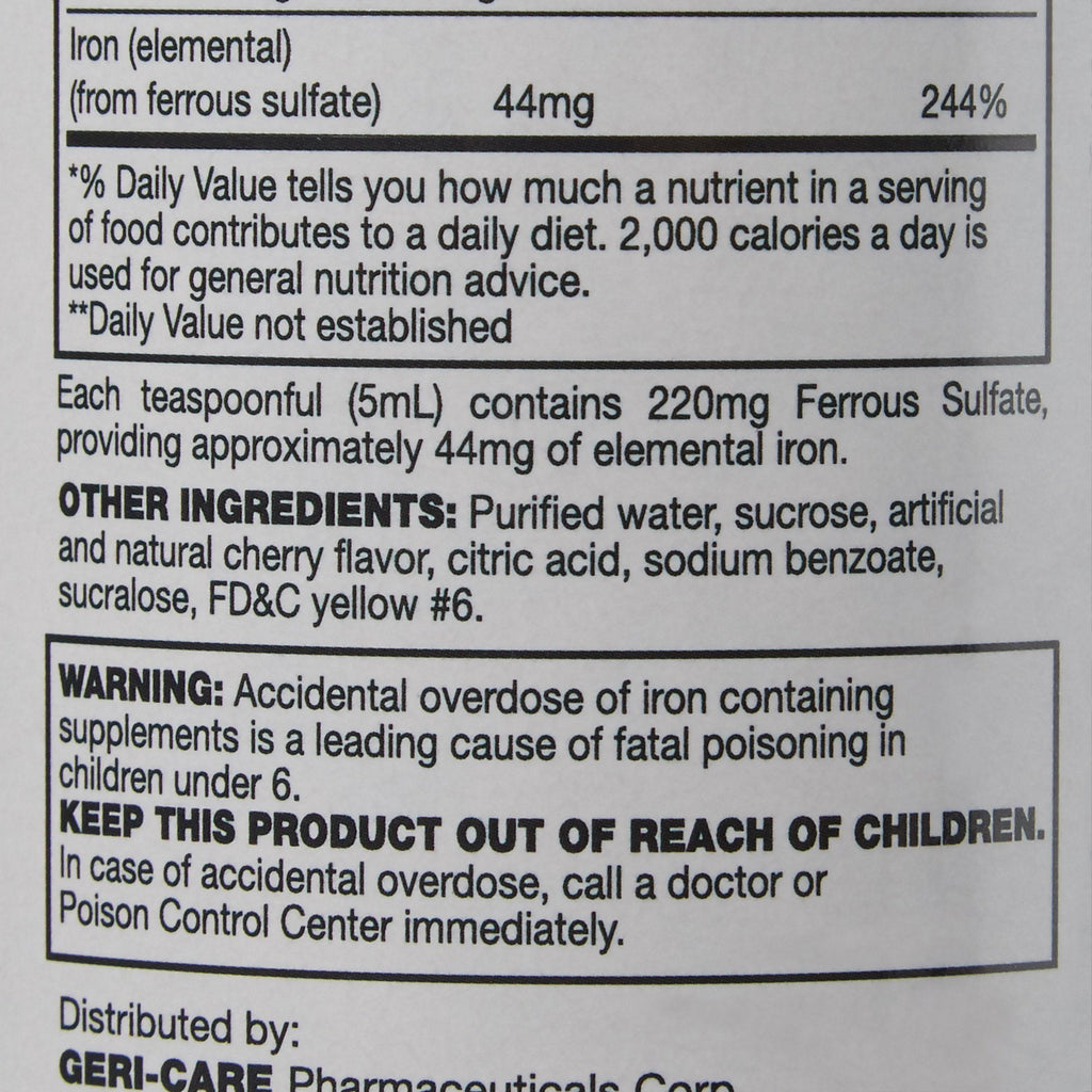 Geri-Care® Iron Mineral Supplement Q701-16-GCP