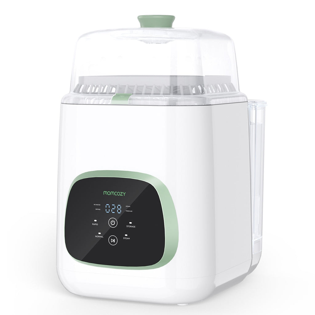 Baby Bottle Washer and Sterilizer Momcozy CleanPal Pro For Baby Bottles BS003-GW10NB