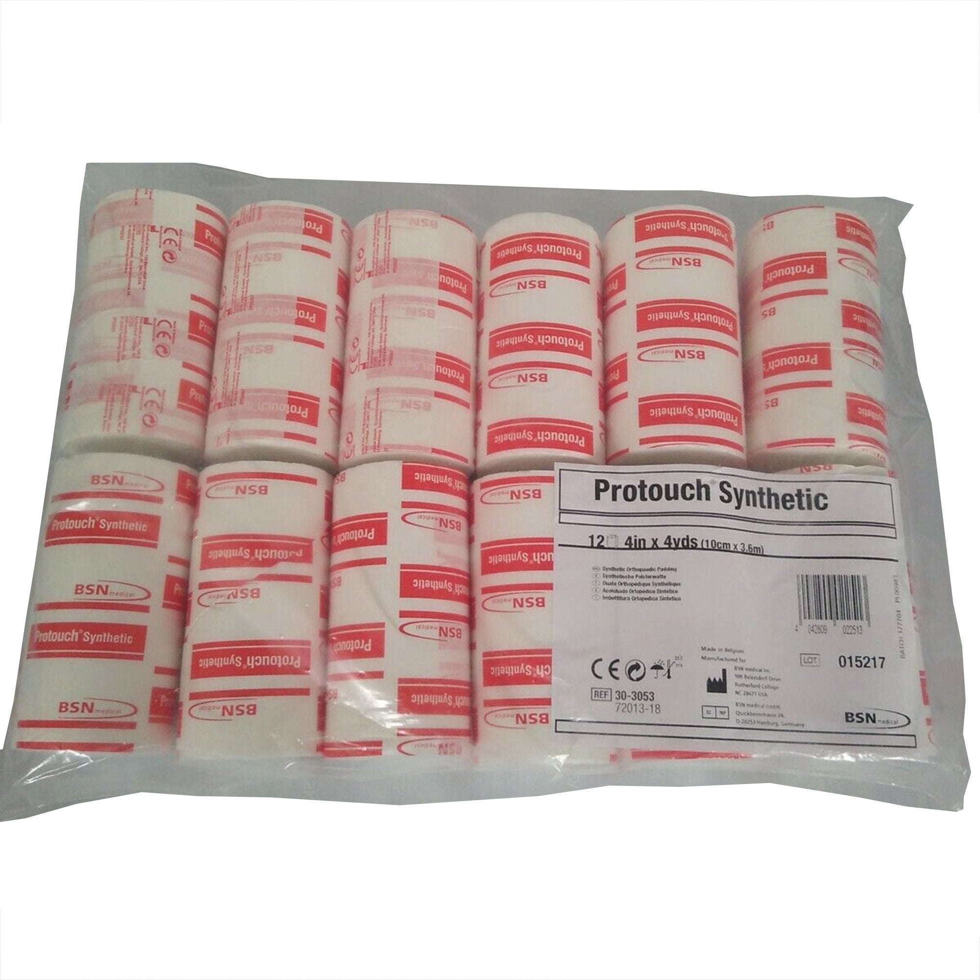 Protouch® Synthetic White Undercast Cast Padding, 4 Inch x 4 Yard 30-3053