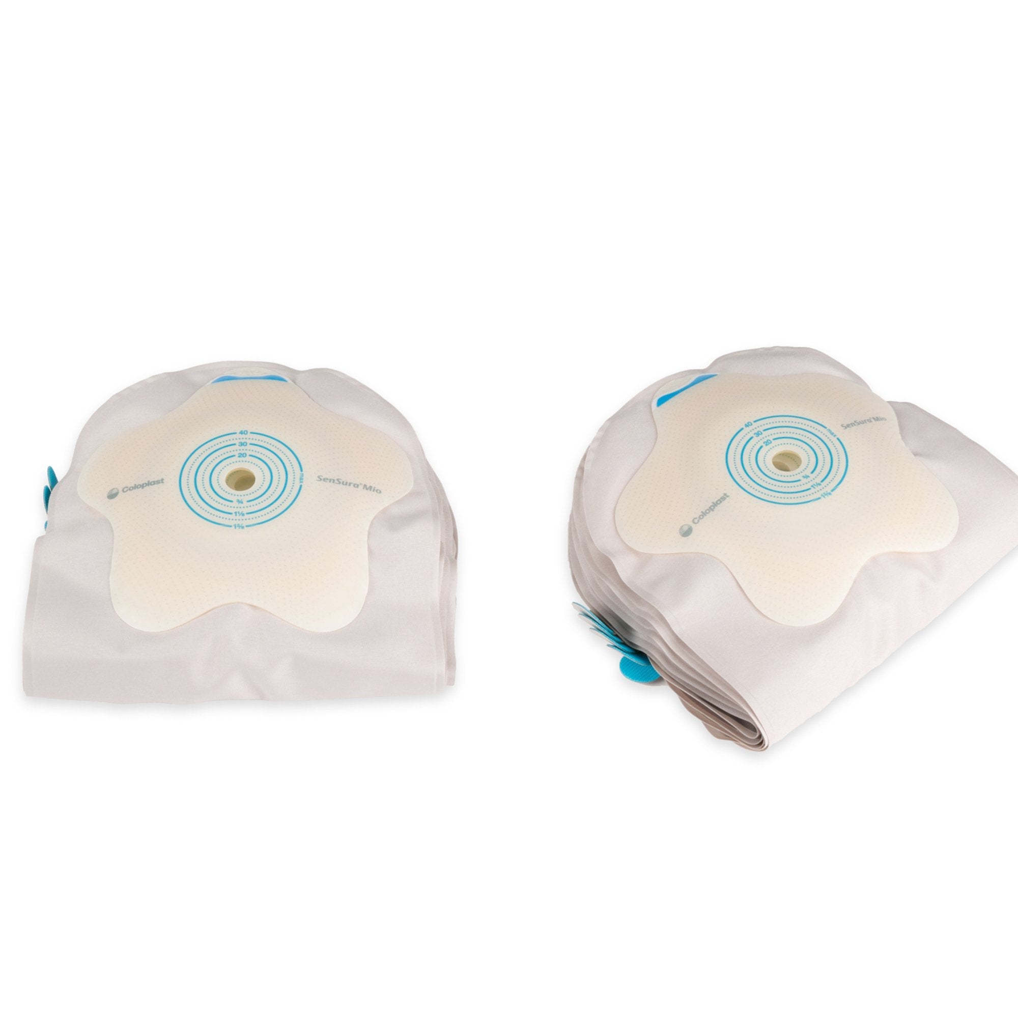 SenSura® Mio Convex Flip 1-Piece Transparent Ostomy Pouch, 10 – 50 mm Stomas 18321