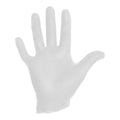 Exam Glove Halyard™ Large NonSterile Vinyl Standard Cuff Length Smooth White Not Rated - 50033