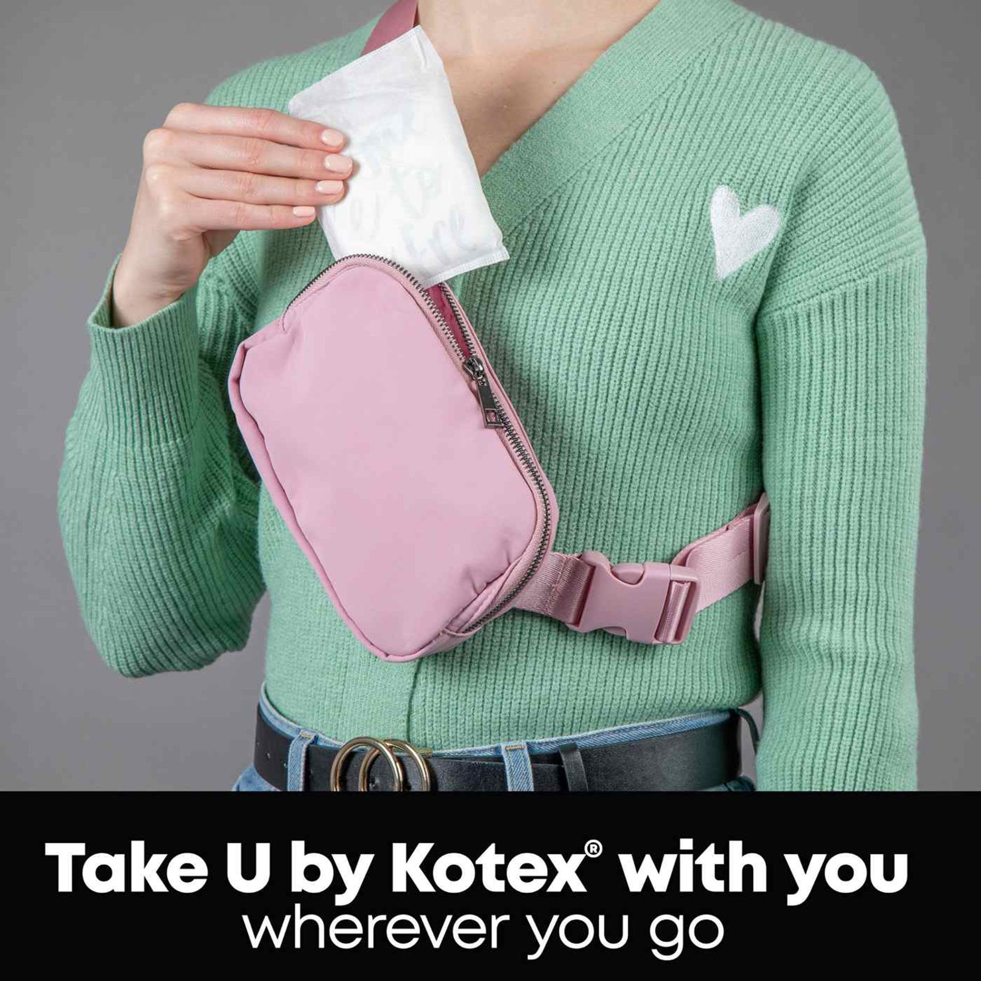 Rebranded Packaging for U by Kotex® Security® Ultra Thin Pad, Regular Absorbency 03904