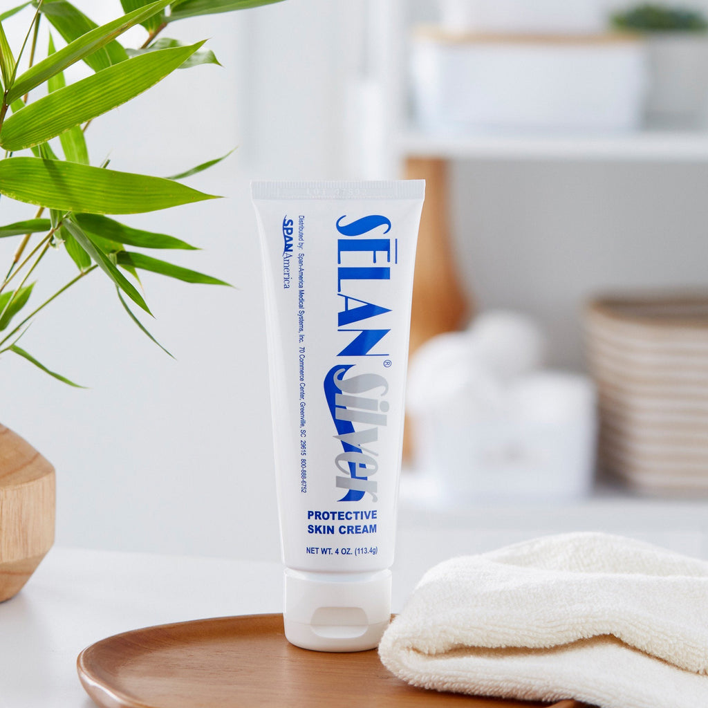 Selan® Silver Skin Protectant with Silver, 4 oz. Cream SSPC04012