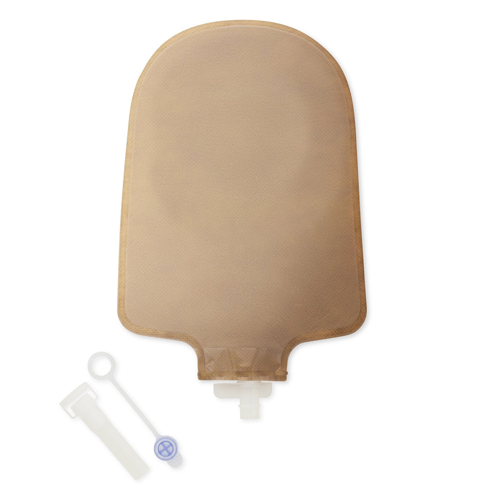 Premier™ One-Piece Beige Urostomy Pouch, Pre-cut to Fit 25 mm Stomas 8494