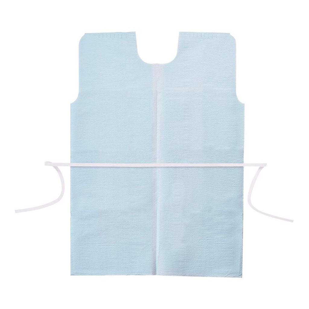 Apex™ Patient Exam Gown, Medium/Large, Blue 44507