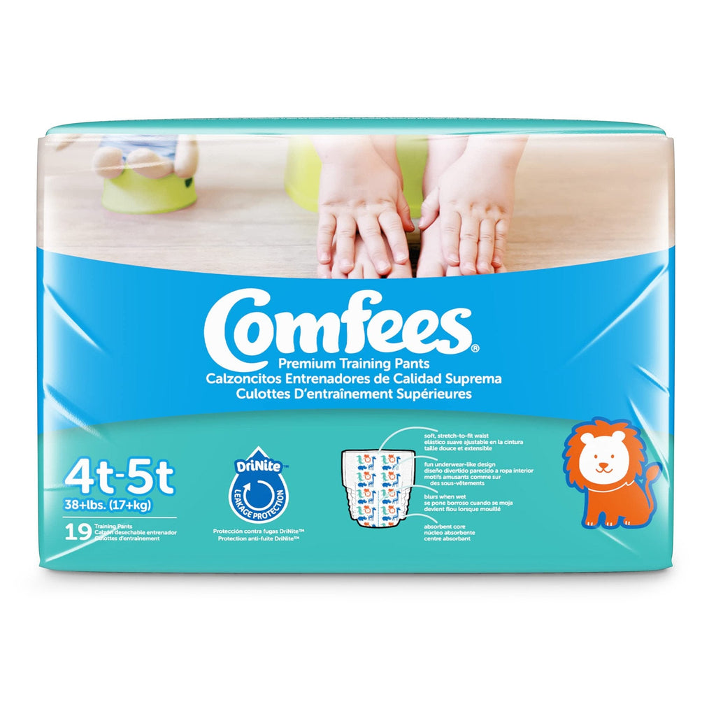 Comfees® Training Pants, 12-Hour Protection, Male Toddler, 4T – 5T, Over 38 lbs. CMF-B4