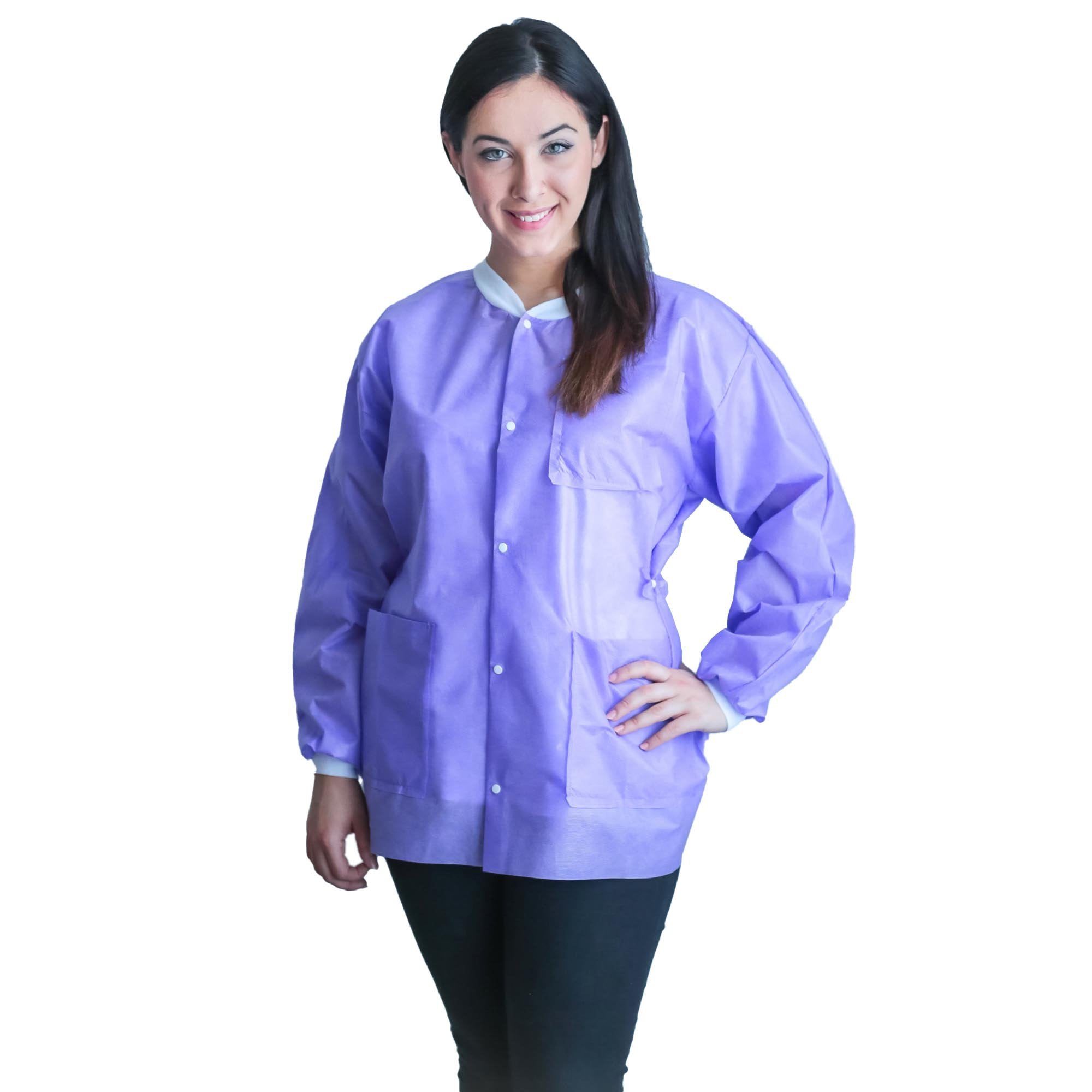 FitMe™ Lab Jacket, Lavender, Medium UGJ-6504-M