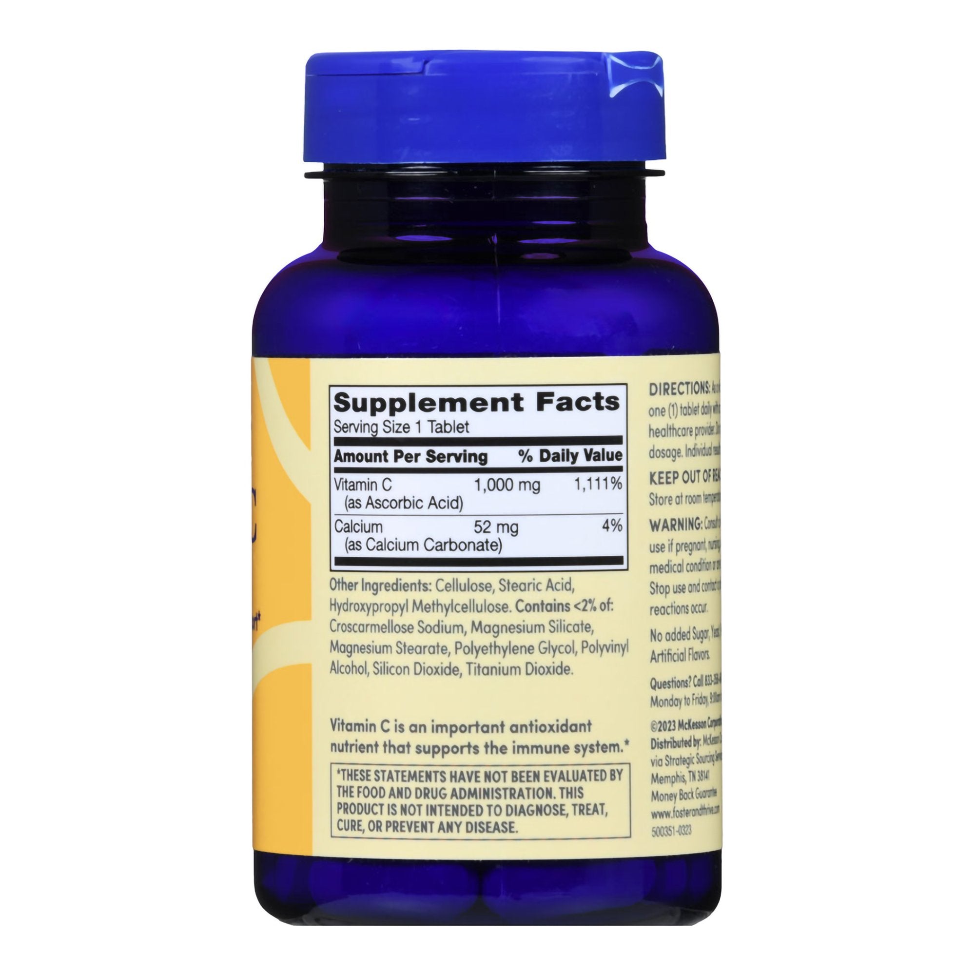 Substitute for Foster & Thrive™ Vitamin C 1000 mg Tablets 01093995729