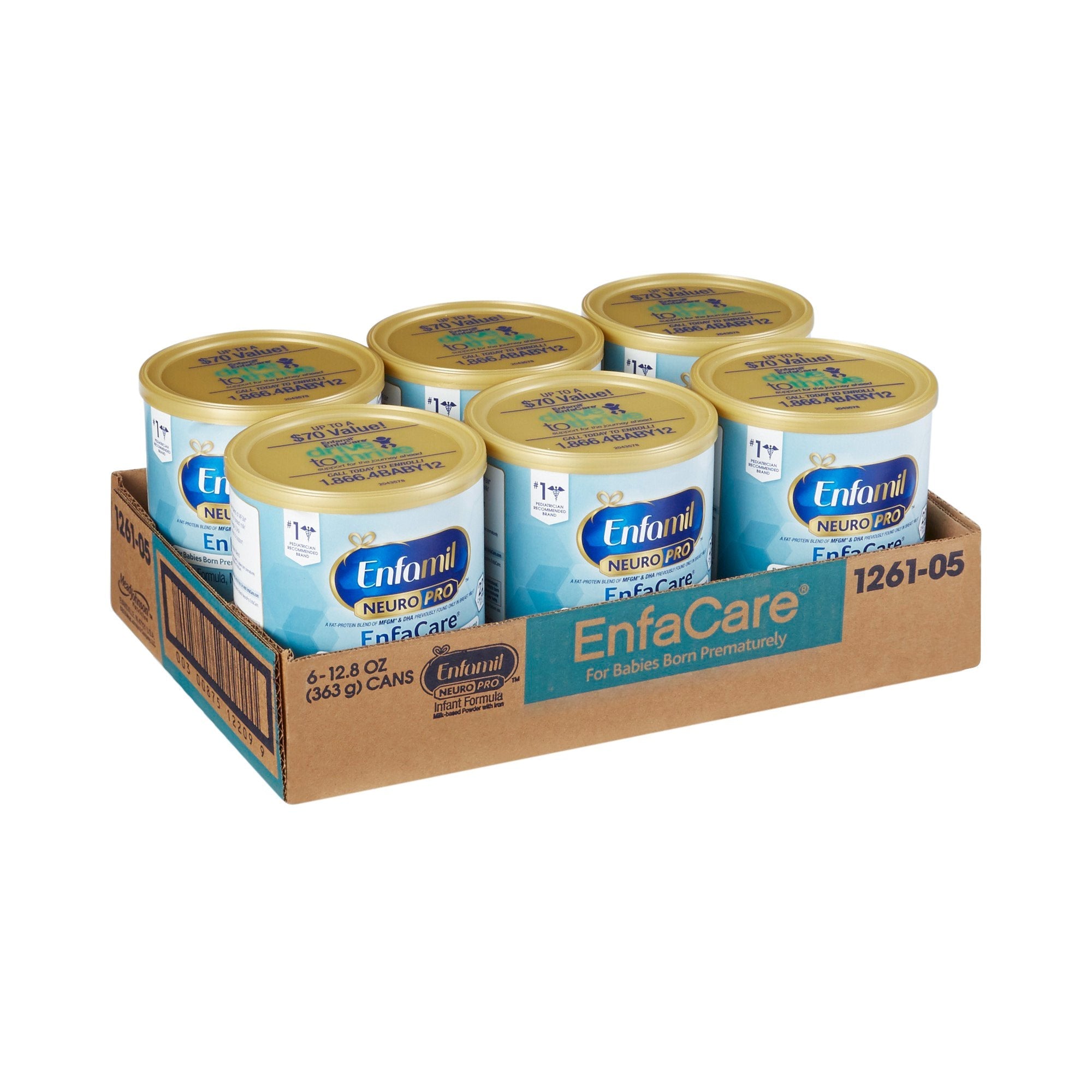 Enfamil® NeuroPro™ Enfacare® Infant Formula, Powder, 13.6-ounce can 126105