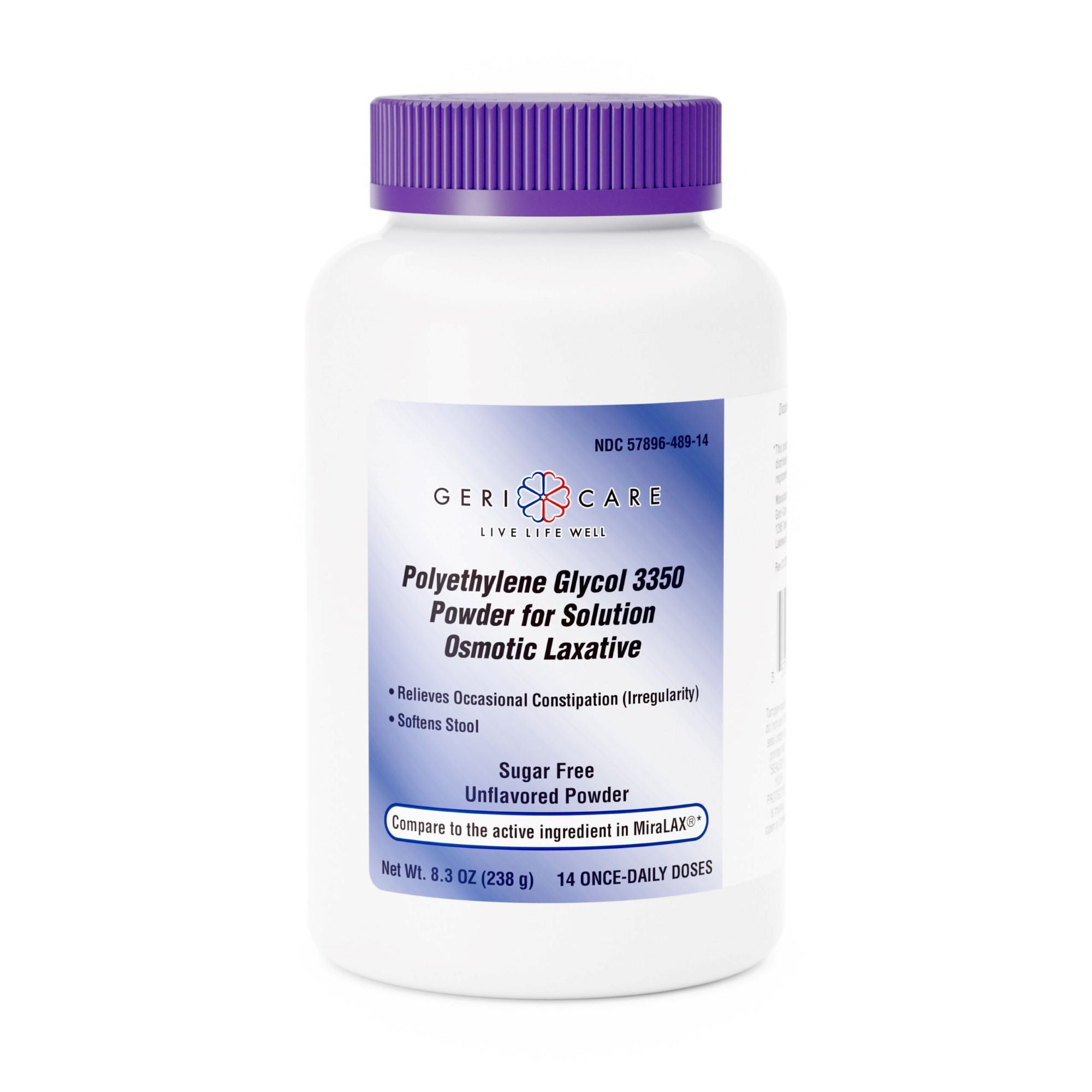 Geri-Care® Polyethylene Glycol 3350 Laxative 489-14-GCP