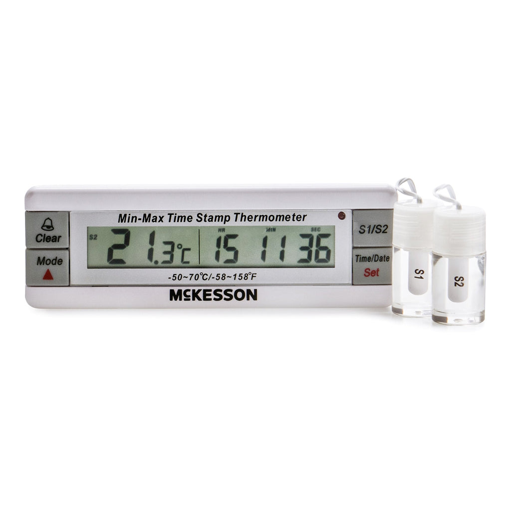 McKesson Refrigerator / Freezer Thermometer, -58° to +158° F (-50° to +70°C) MCK8100MATB