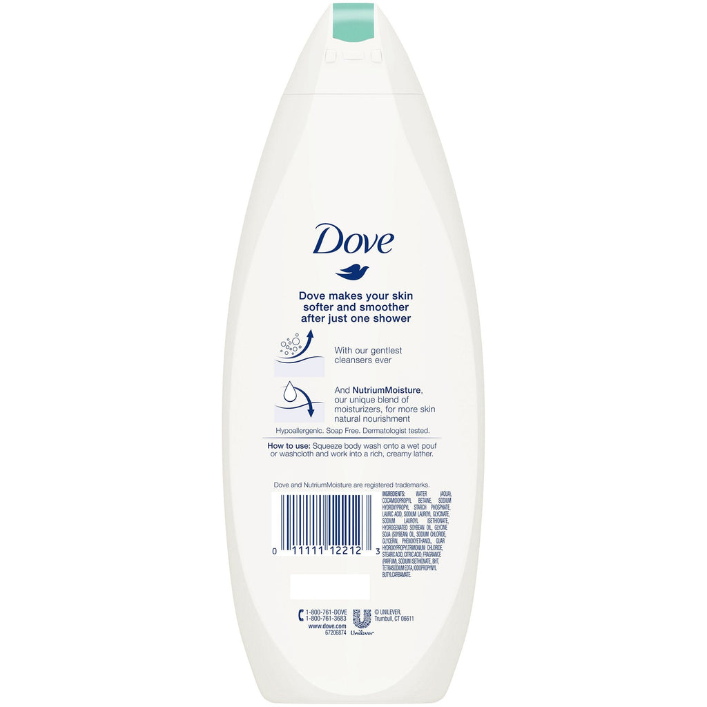 Dove® Sensitive Skin Body Wash 01111112212