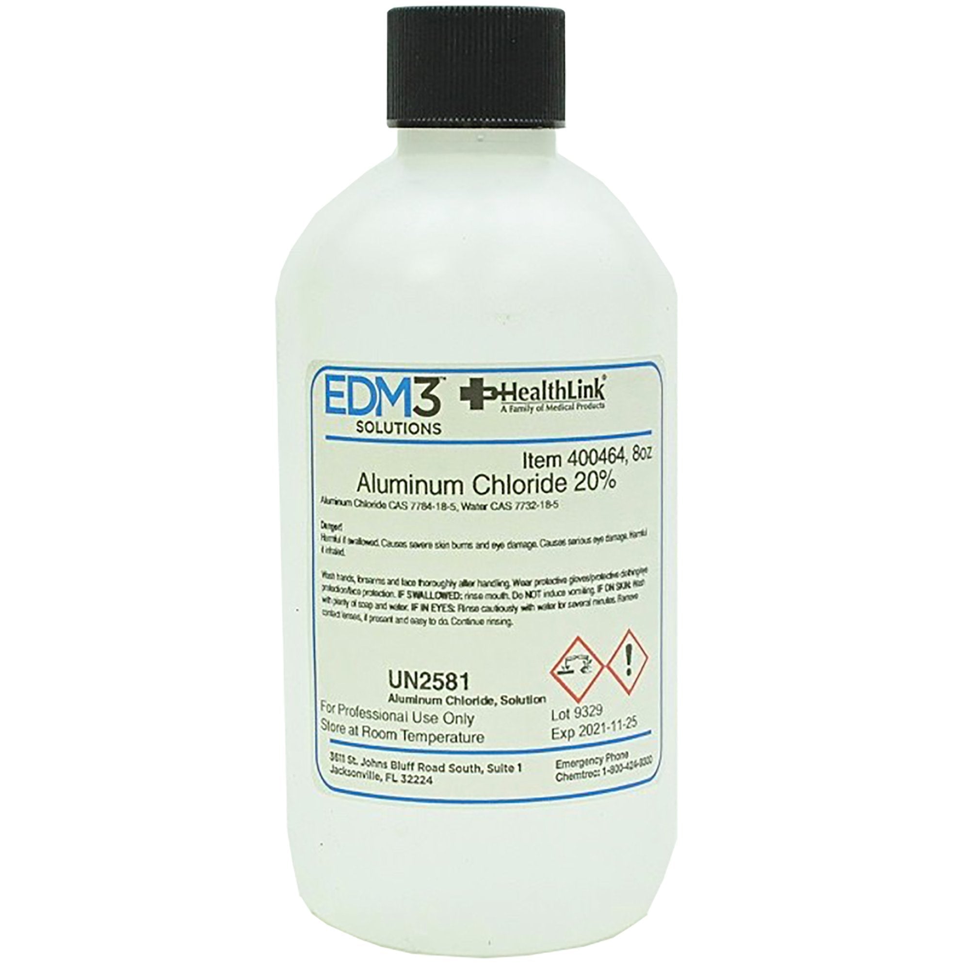 EDM 3™ Aluminum Chloride Chemistry Reagent, 8-Ounce Bottle 400464