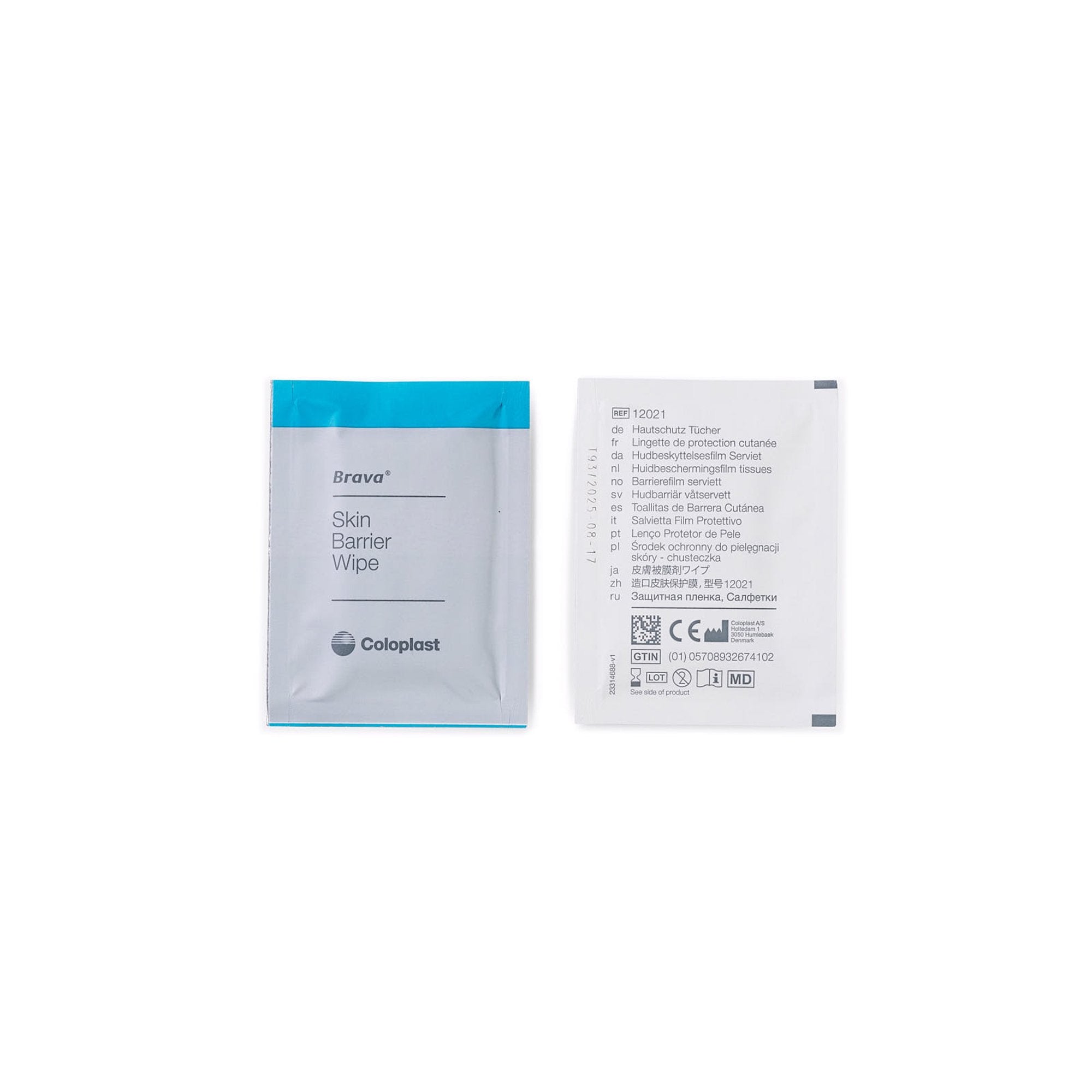 Brava® Sting-Free Skin Barrier Wipes, 2.75 x 4 Inch 120215
