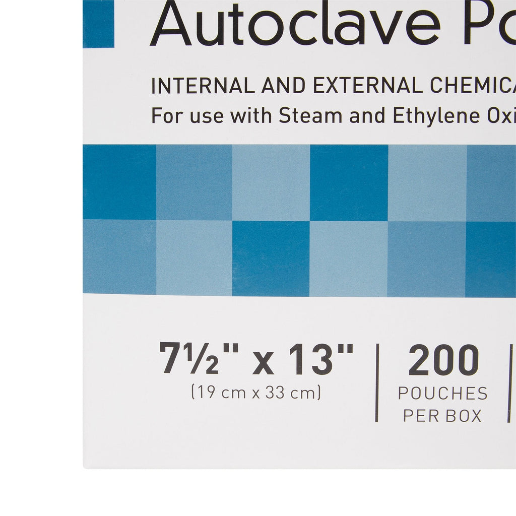 McKesson Sterilization Pouch, 7½ x 13 Inch 16-6425