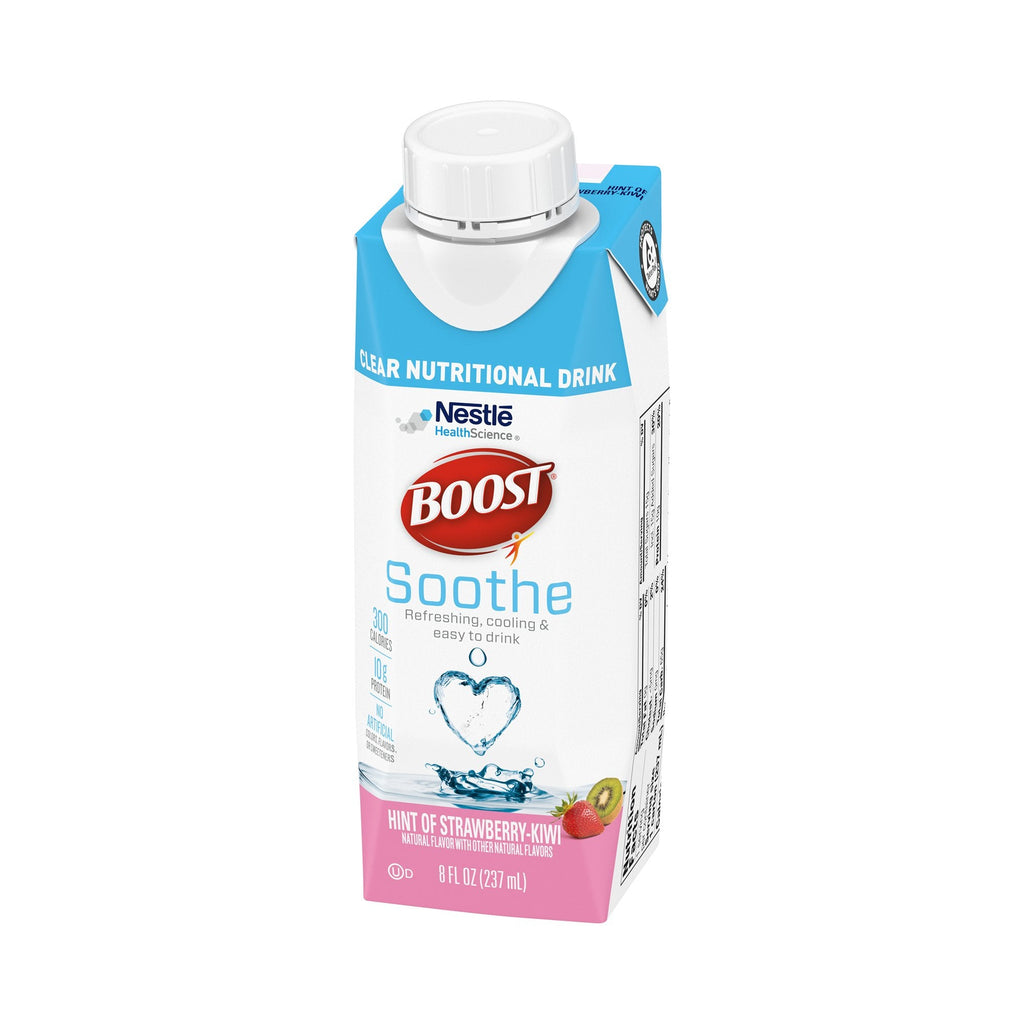 Boost® Soothe Strawberry Kiwi Clear Nutritional Drink, 8-ounce carton 00043900769462
