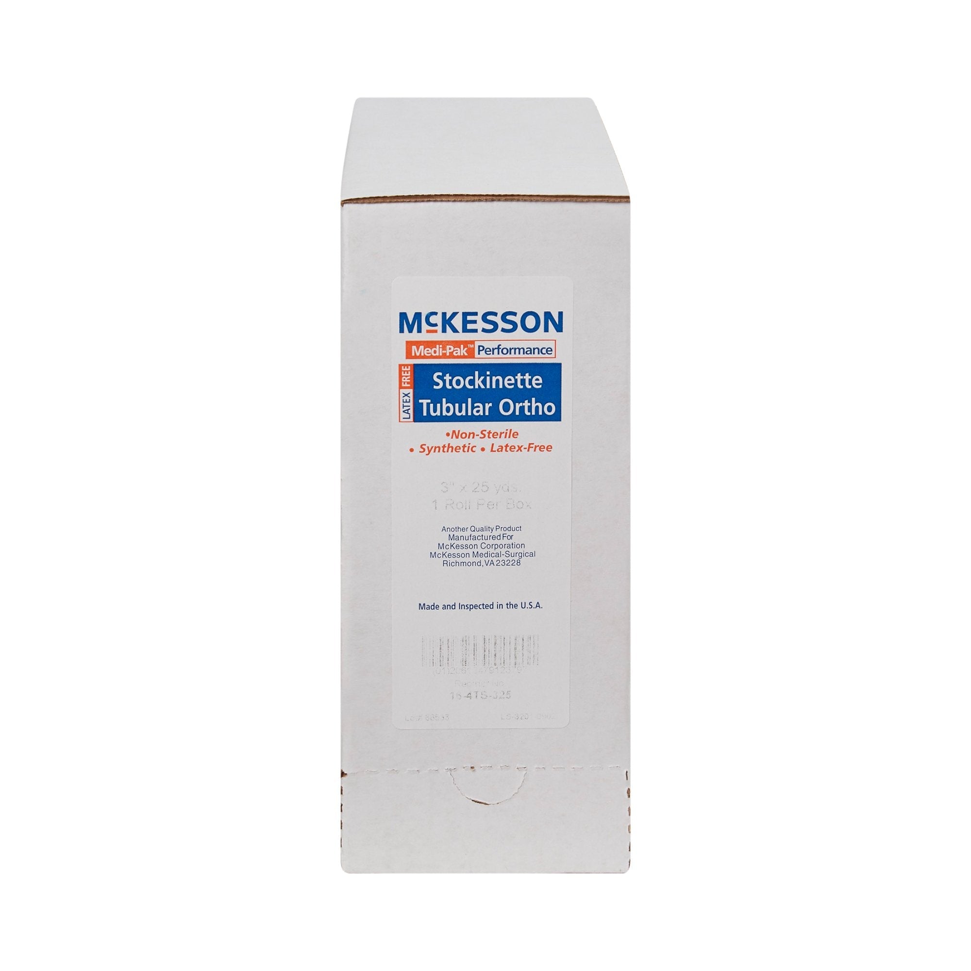 McKesson White Polyester Tubular Stockinette, 3 Inch x 25 Yard 16-4TS-325